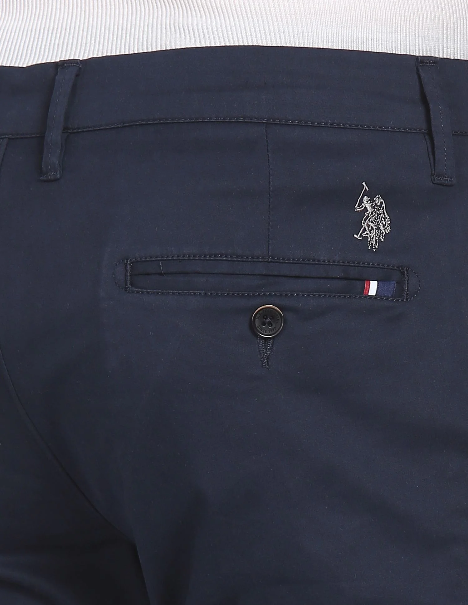 Mid Rise Solid Casual Trousers - Image 7