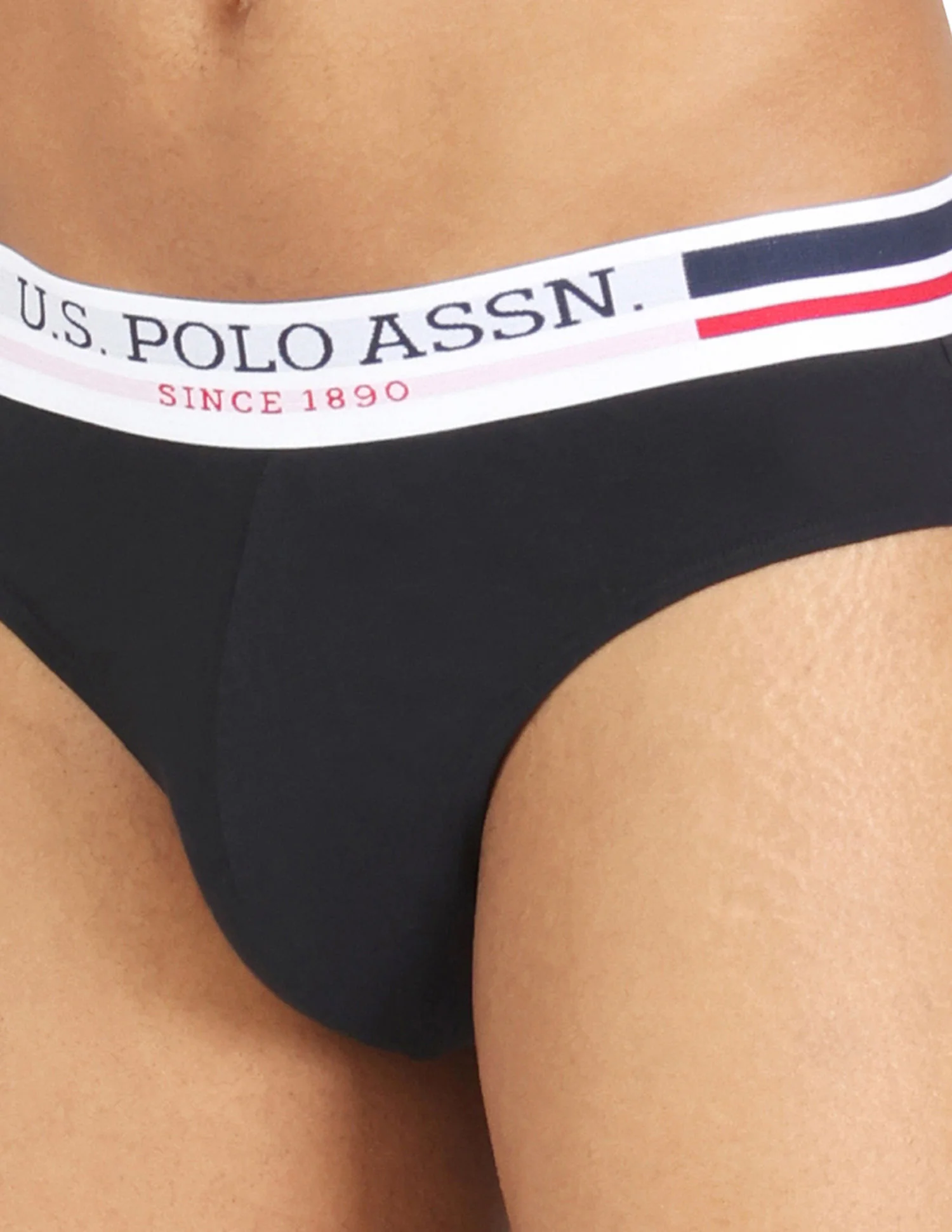 Mid Rise Solid Cotton I006 Briefs - Pack Of 2 - Image 5