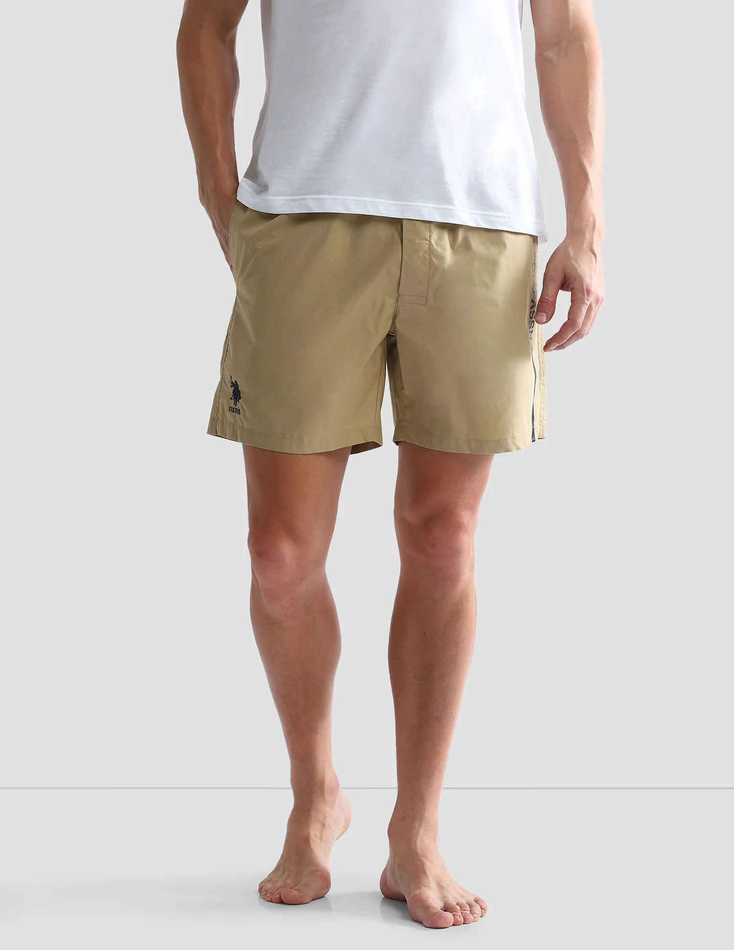 Mid Rise Solid IYAX Shorts - Pack Of 1