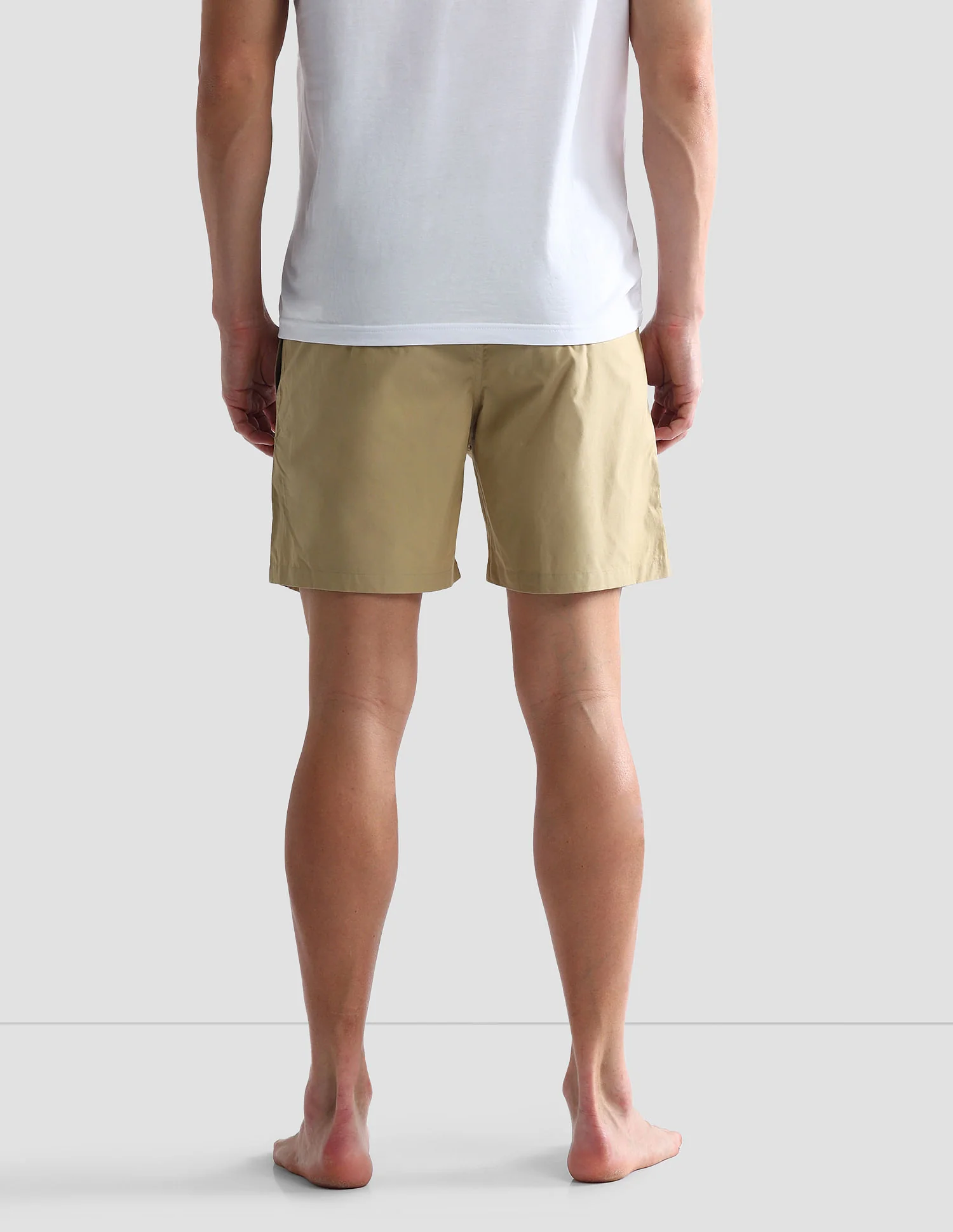 Mid Rise Solid IYAX Shorts - Pack Of 1 - Image 5