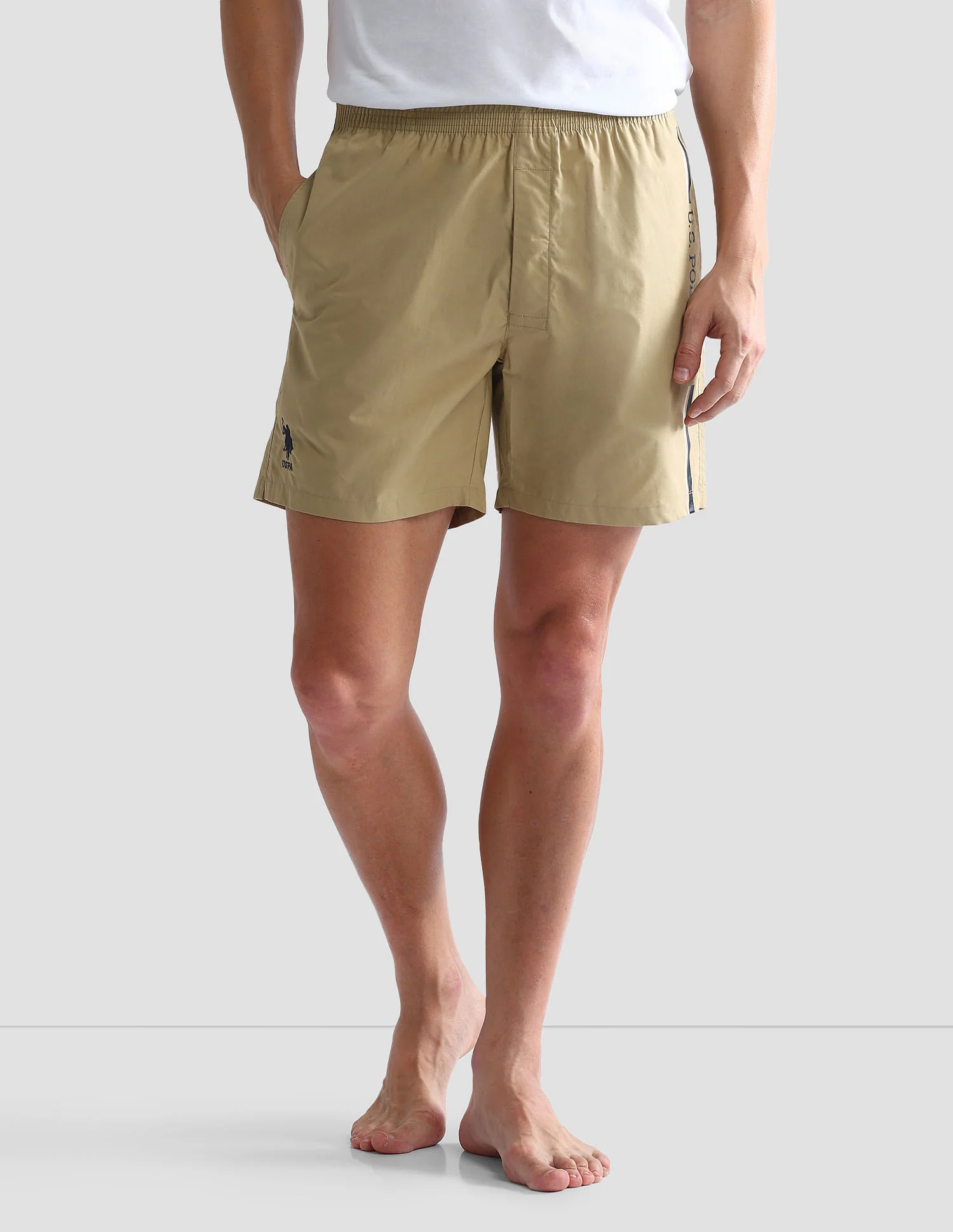 Mid Rise Solid IYAX Shorts - Pack Of 1 - Image 6
