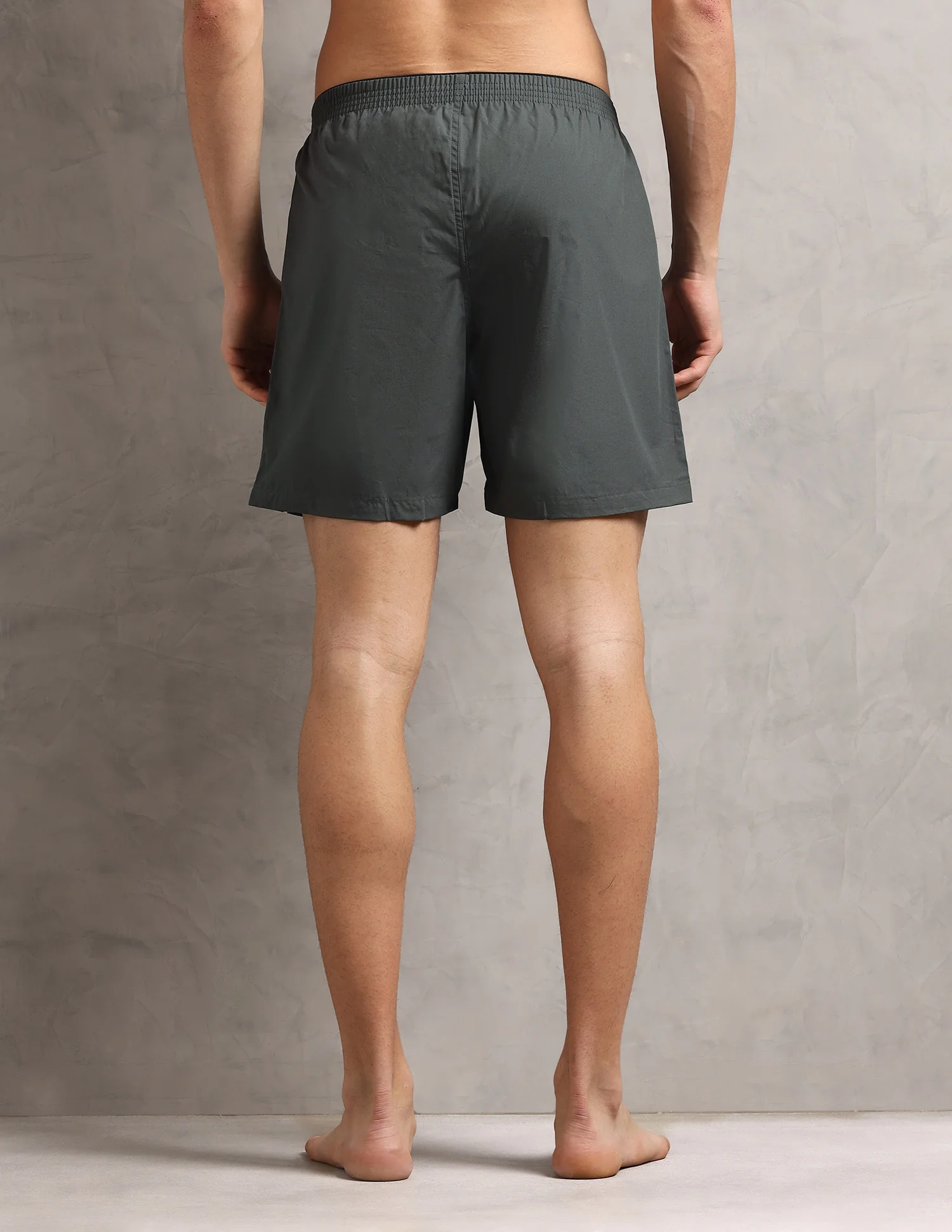 Mid Rise Solid IYAX Shorts - Pack Of 1 - Image 5