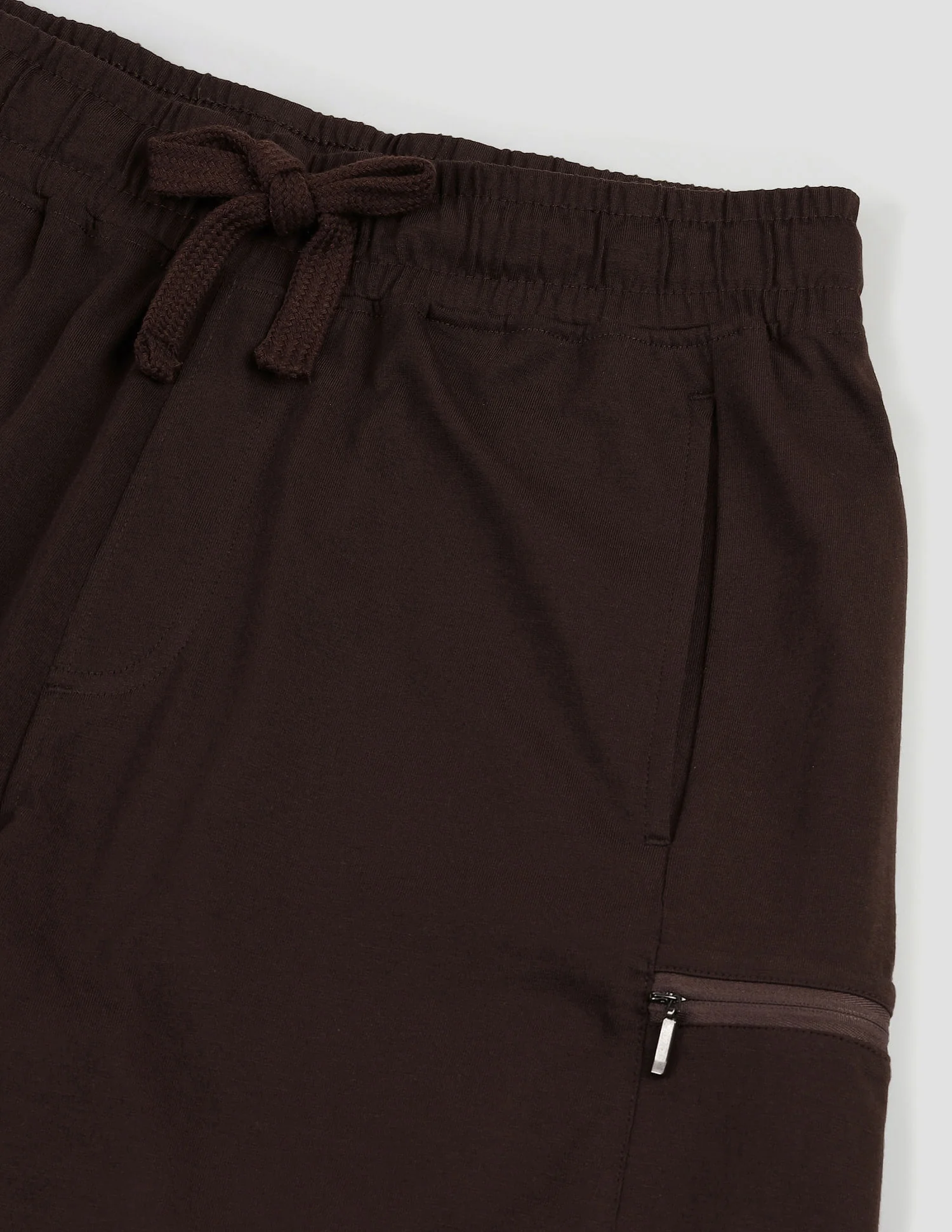 Mid Rise Solid OES04 Lounge Shorts - Pack Of 1 - Image 2
