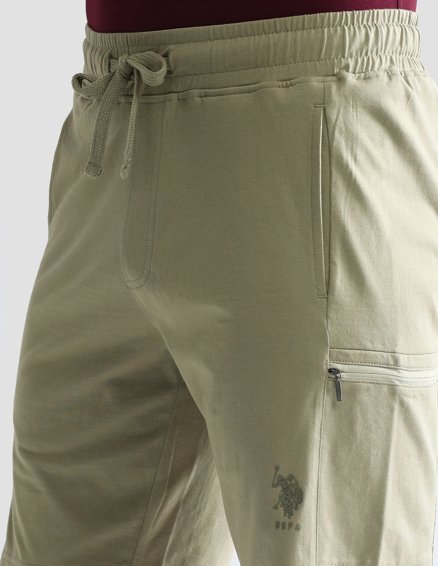 Mid Rise Solid OES04 Lounge Shorts - Pack Of 1 - Image 7