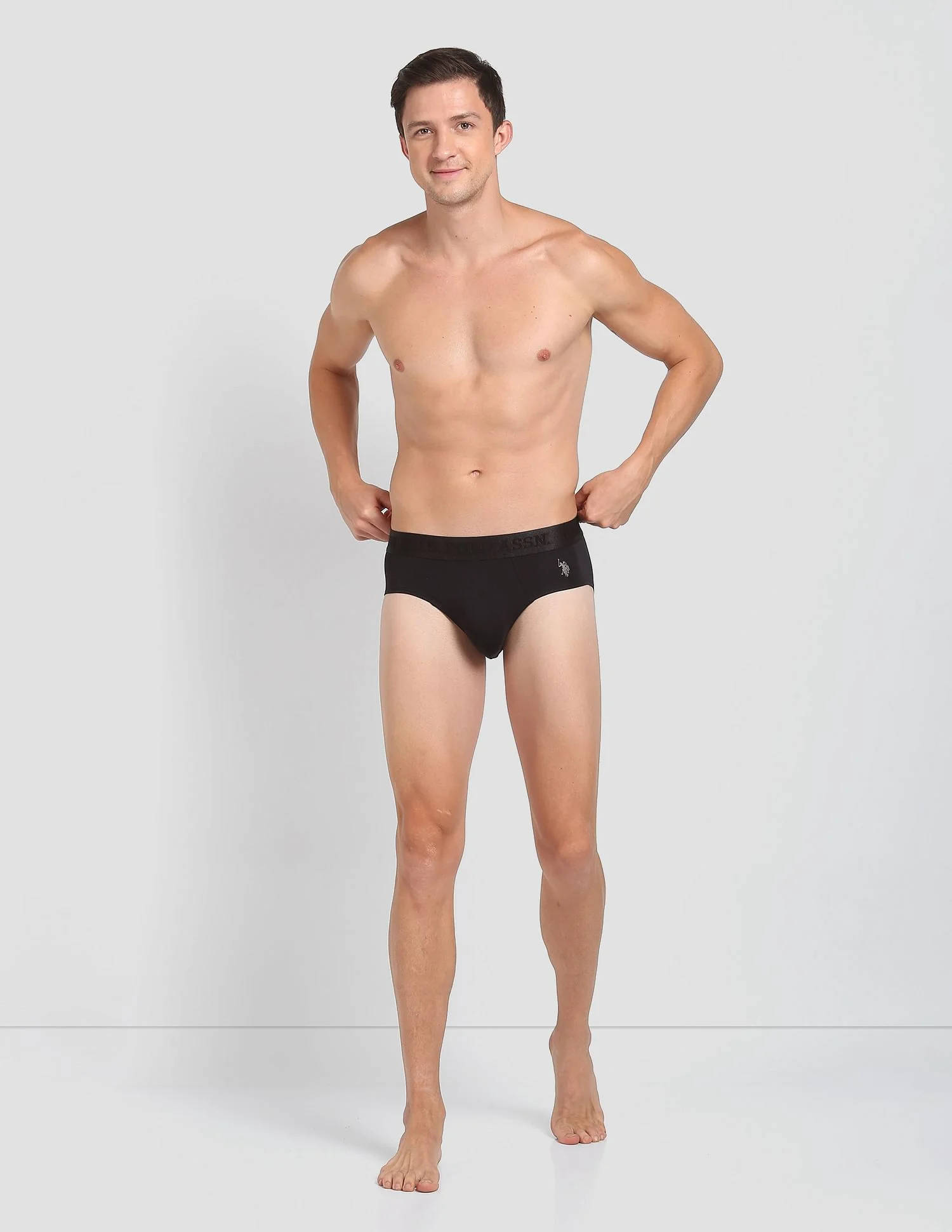 Mid Rise Solid PB001 Premium Briefs - Pack Of 1 - Image 3