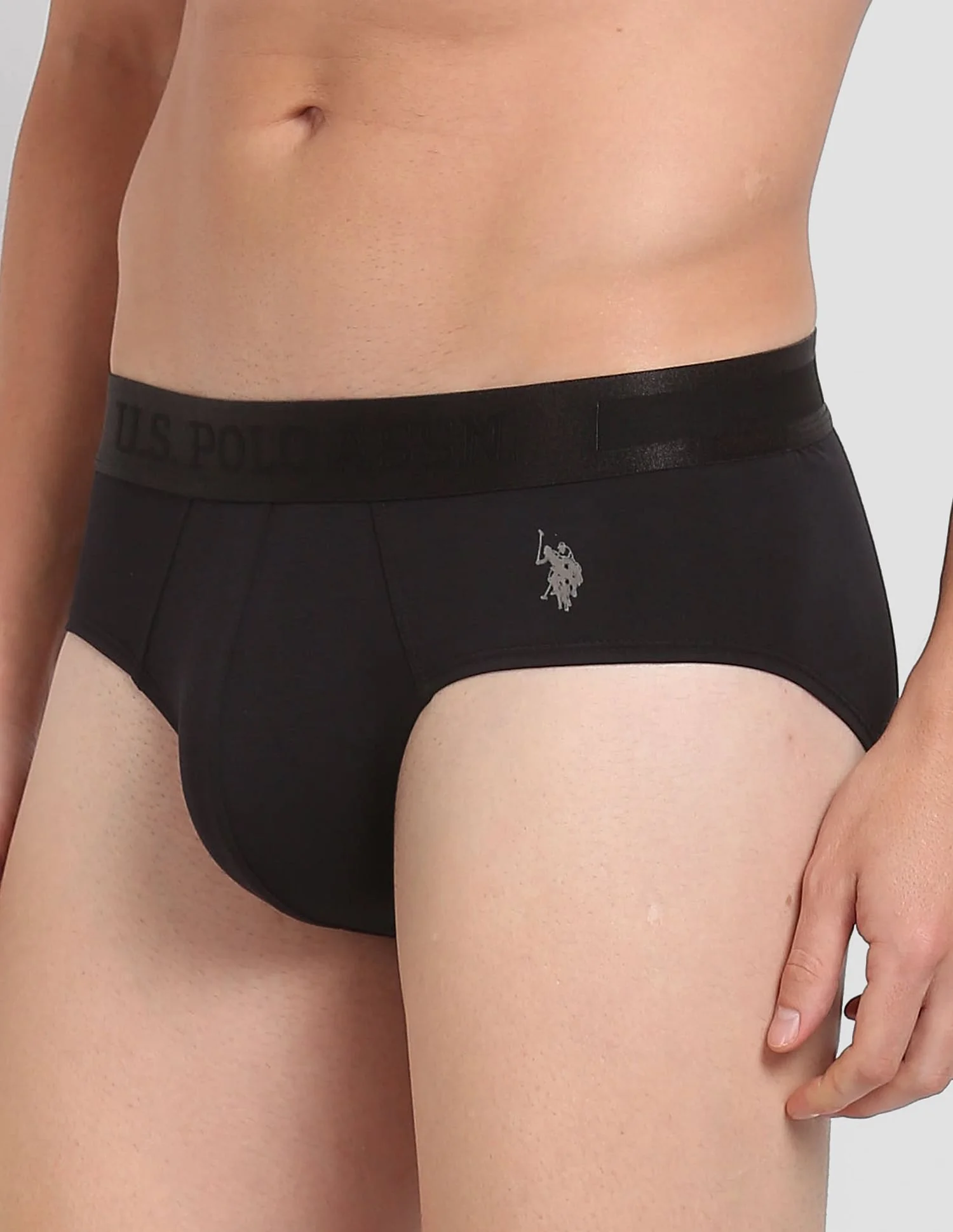 Mid Rise Solid PB001 Premium Briefs - Pack Of 1 - Image 4
