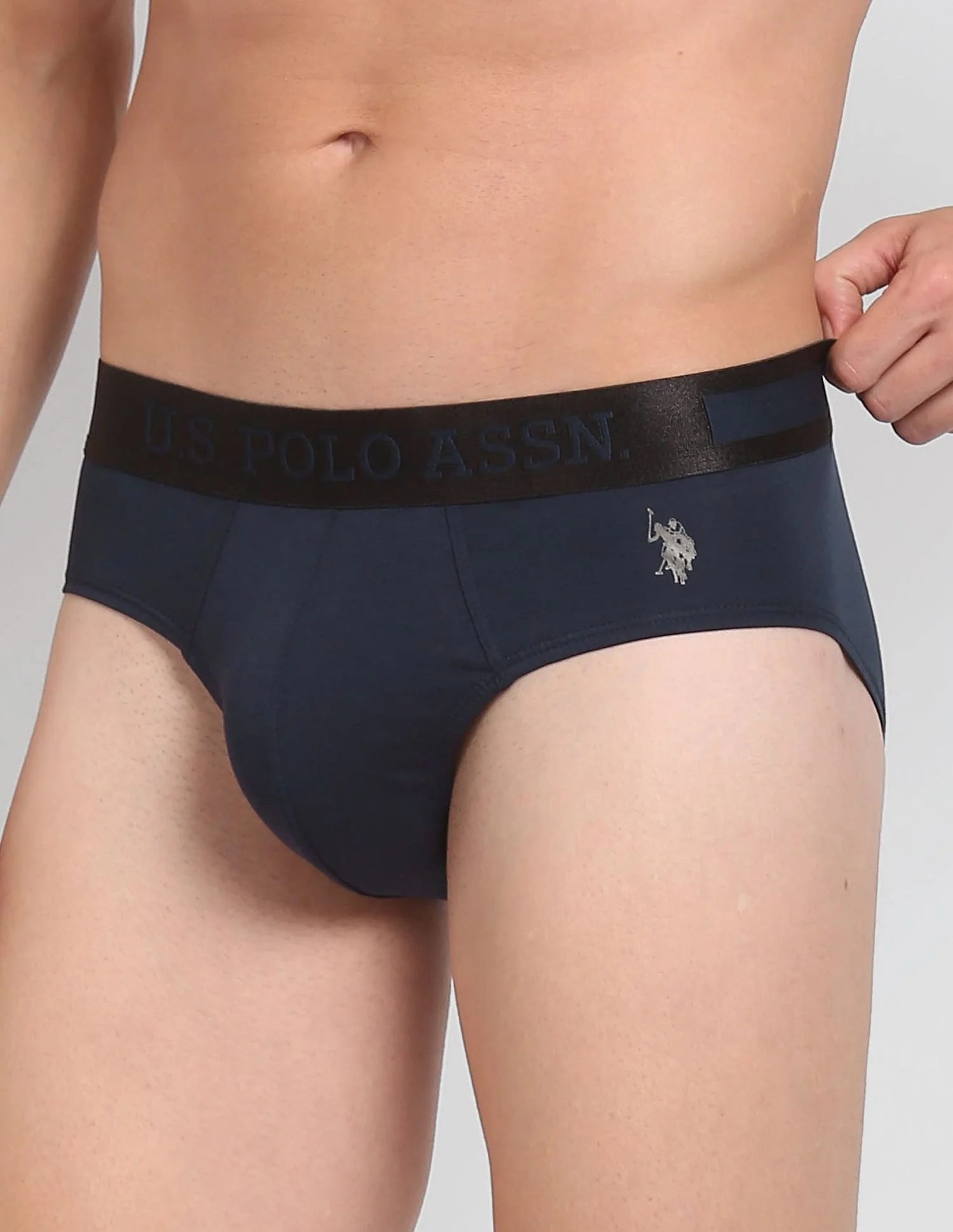 Mid Rise Solid PB001 Premium Briefs - Pack Of 1 - Image 4