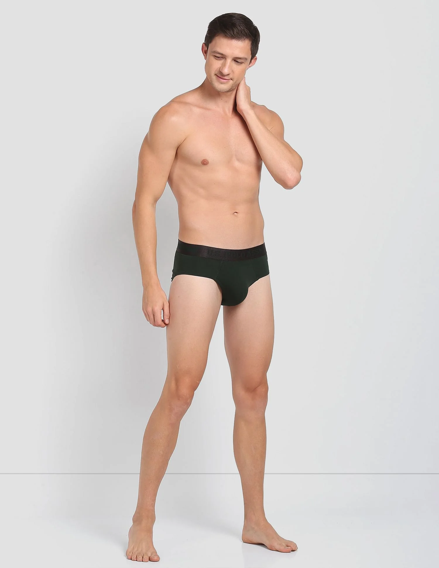 Mid Rise Solid PB001 Premium Briefs - Pack Of 1 - Image 3