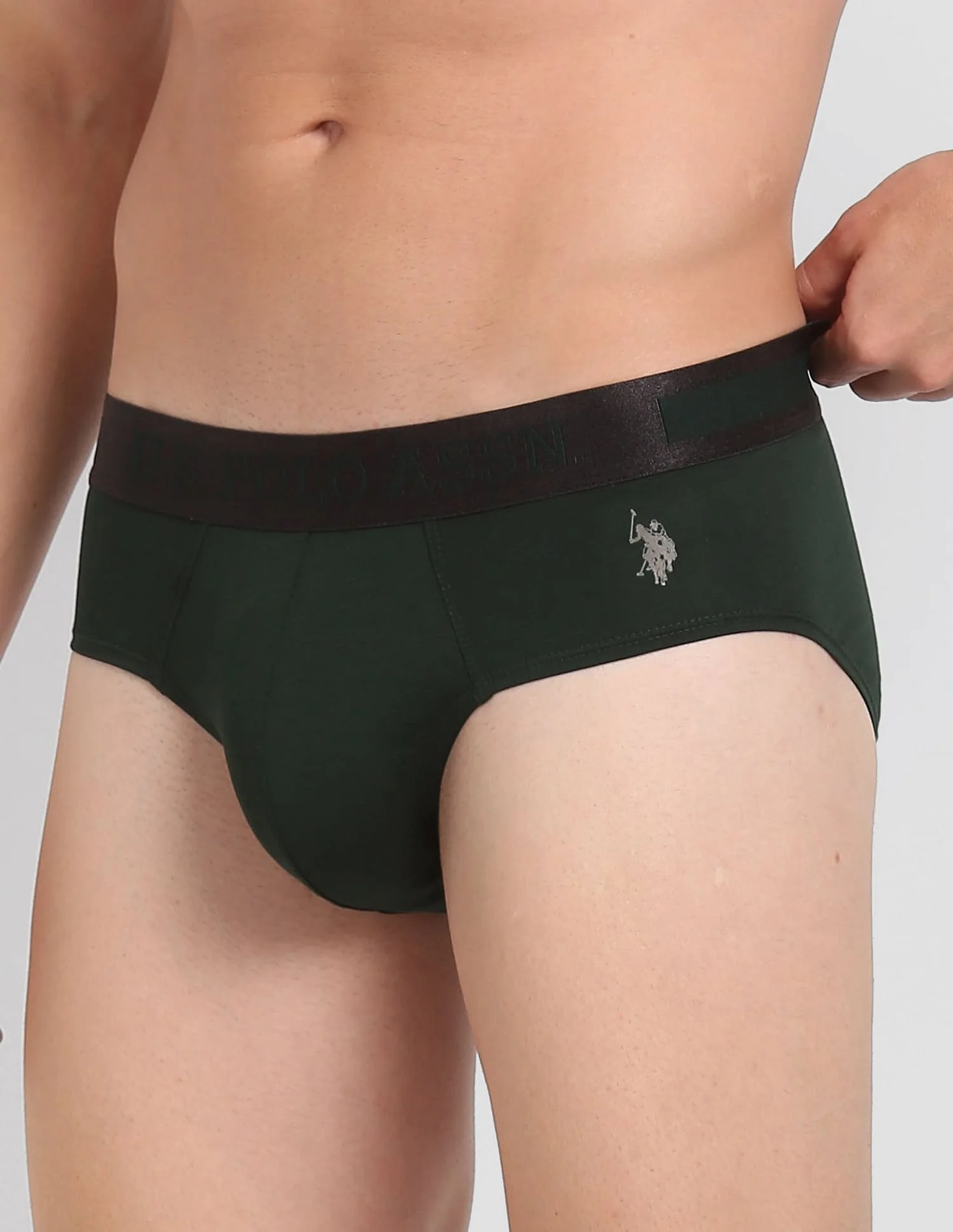 Mid Rise Solid PB001 Premium Briefs - Pack Of 1 - Image 4
