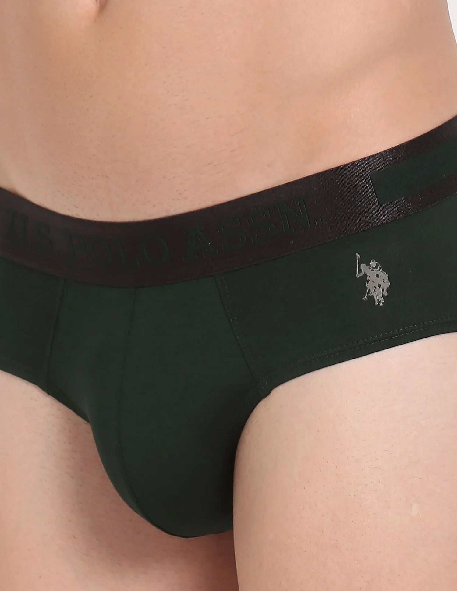 Mid Rise Solid PB001 Premium Briefs - Pack Of 1 - Image 6