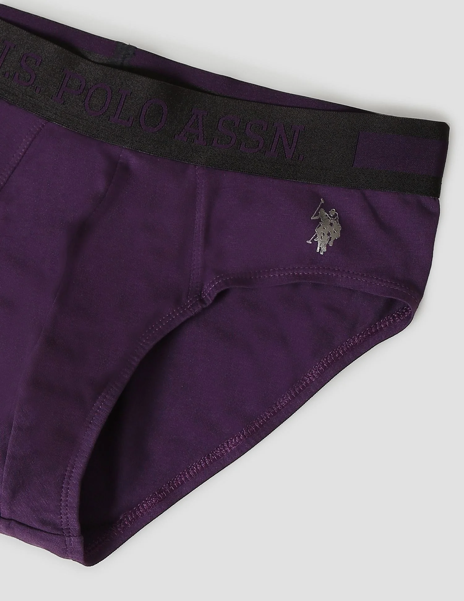 Mid Rise Solid PB001 Premium Briefs - Pack Of 1 - Image 2