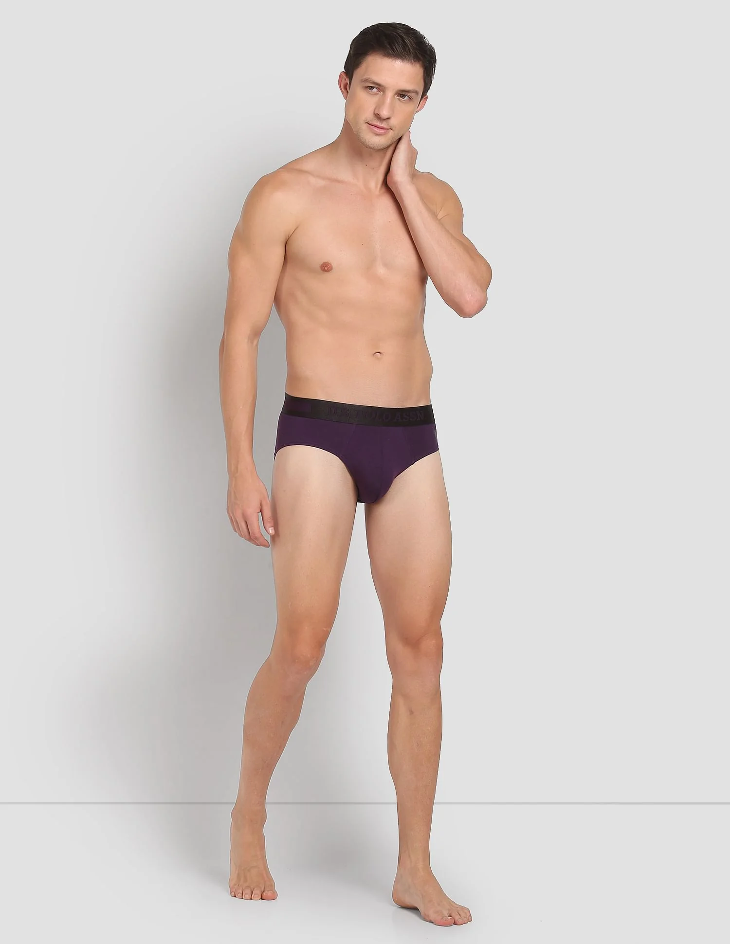 Mid Rise Solid PB001 Premium Briefs - Pack Of 1 - Image 3