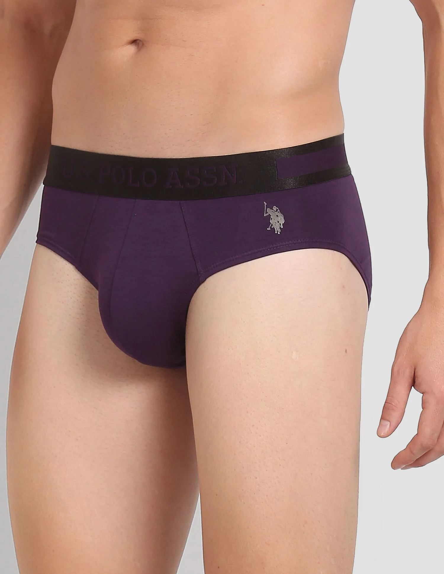Mid Rise Solid PB001 Premium Briefs - Pack Of 1 - Image 4