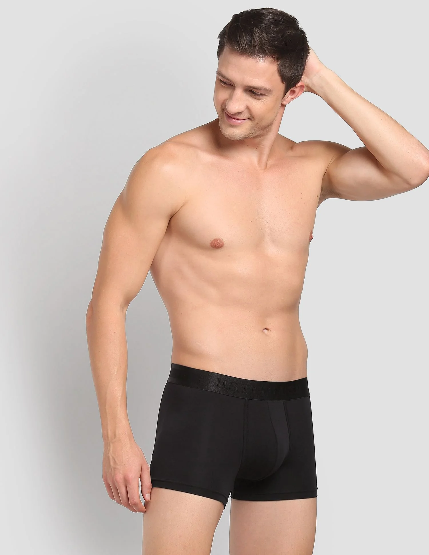 Mid Rise Solid PT001 Premium Trunks - Pack Of 1