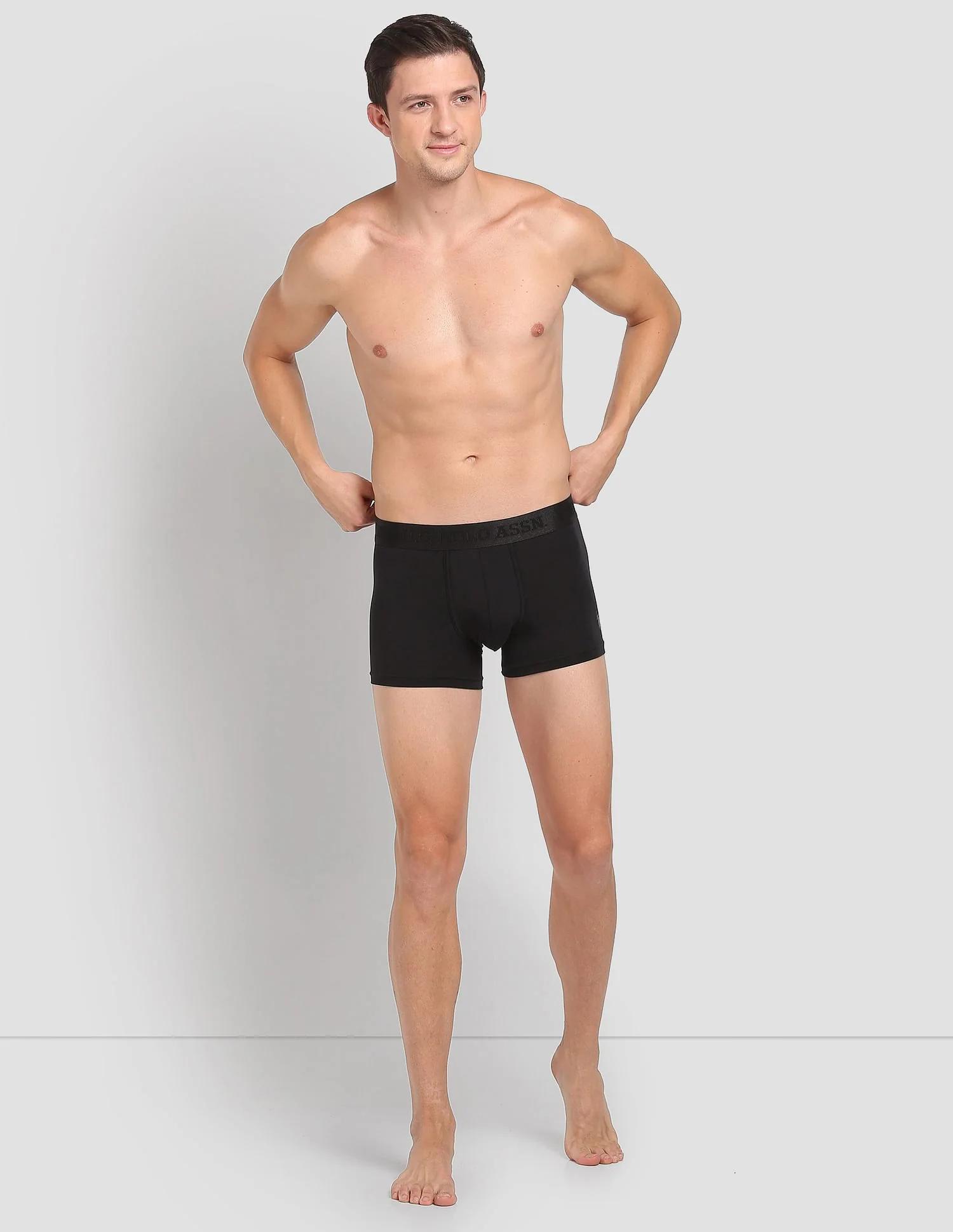 Mid Rise Solid PT001 Premium Trunks - Pack Of 1 - Image 2