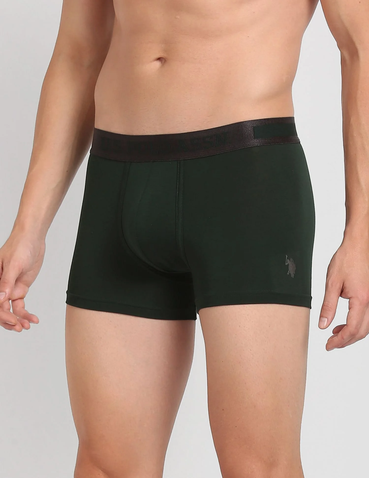 Mid Rise Solid PT001 Premium Trunks - Pack Of 1 - Image 4
