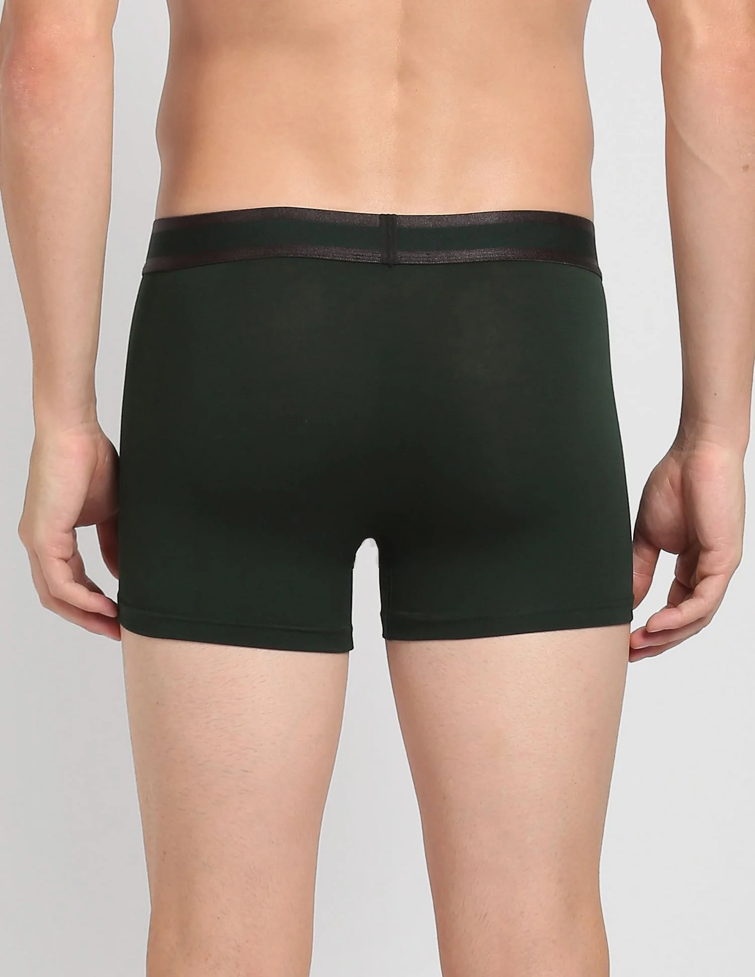 Mid Rise Solid PT001 Premium Trunks - Pack Of 1 - Image 5