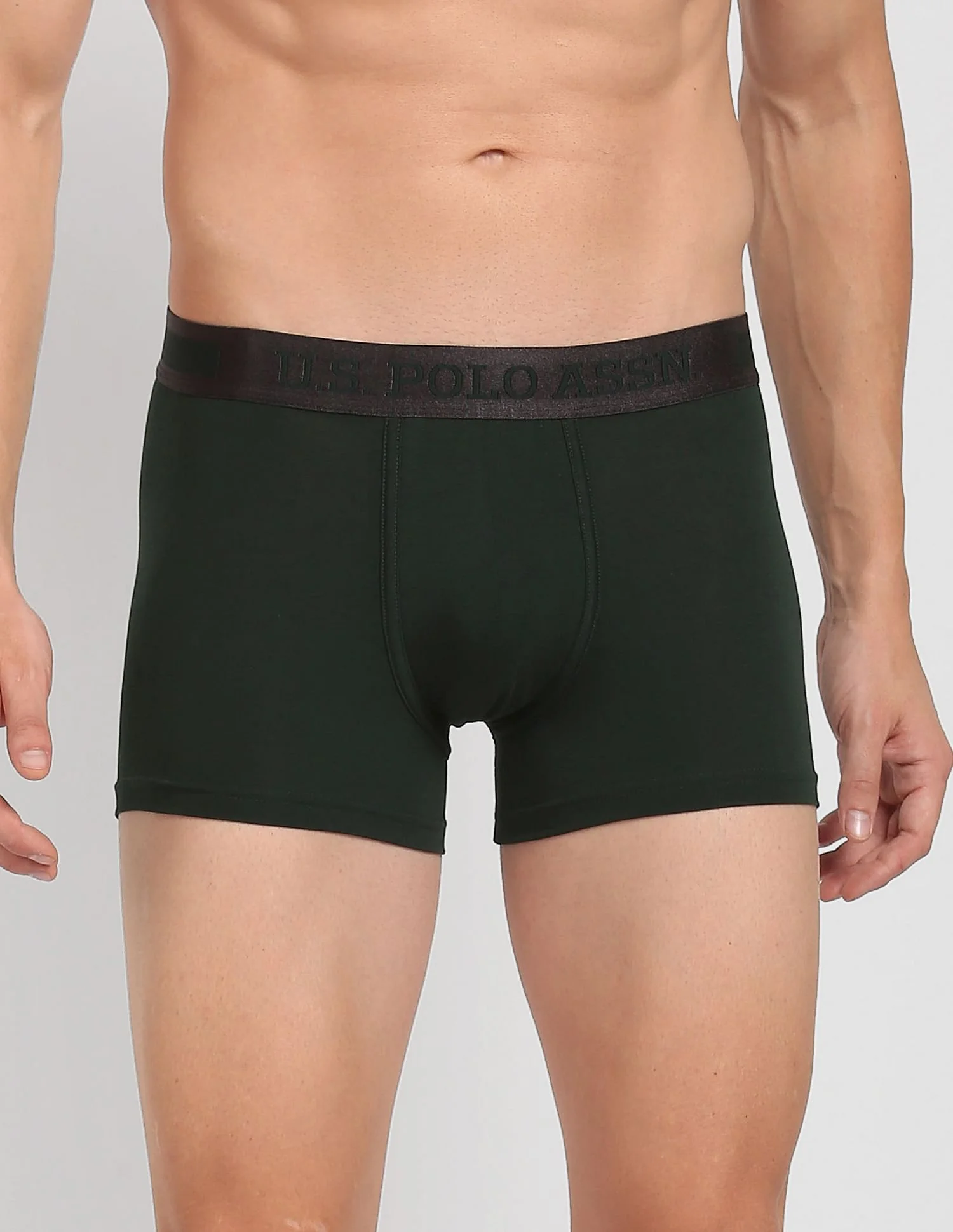 Mid Rise Solid PT001 Premium Trunks - Pack Of 1 - Image 6