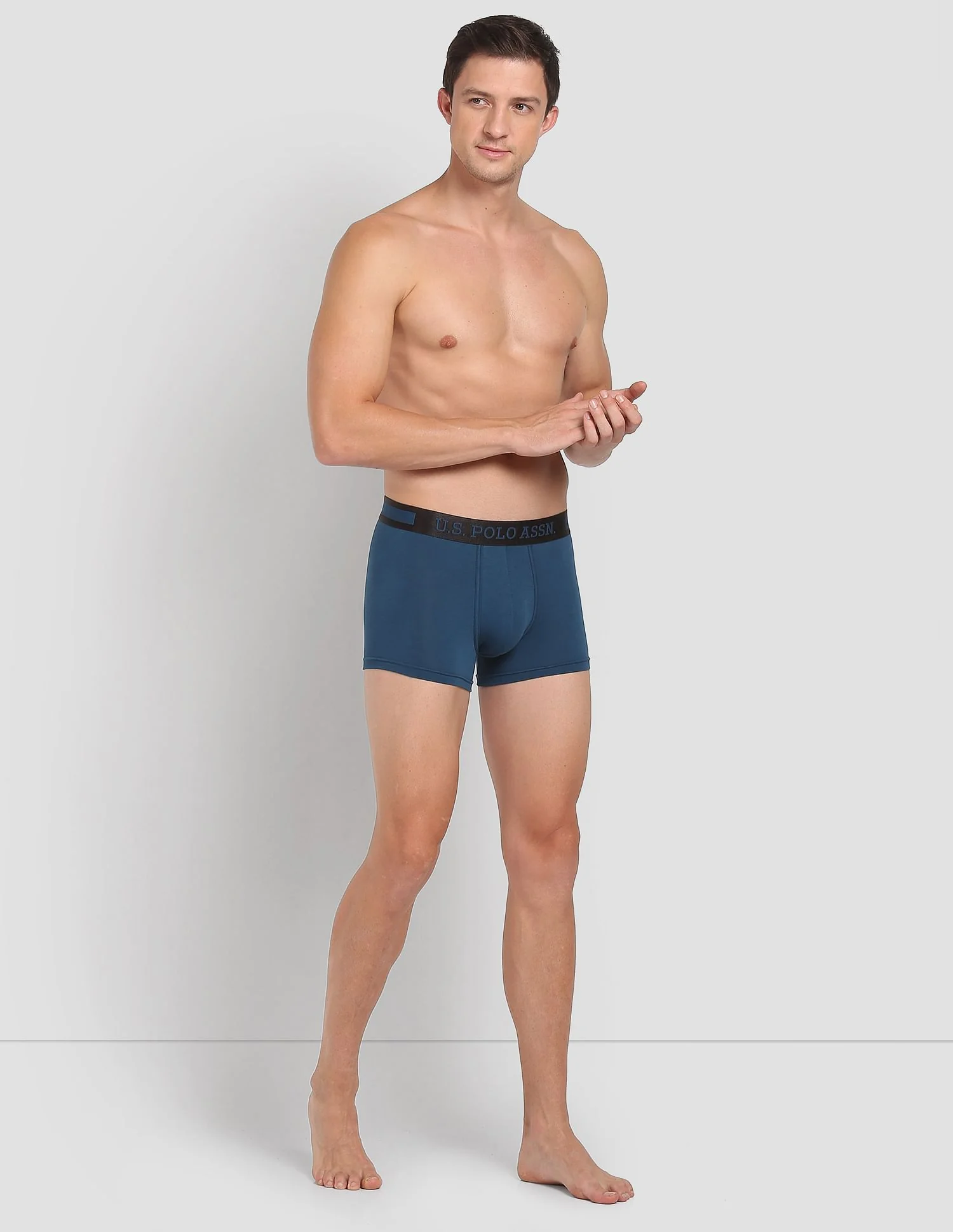 Mid Rise Solid PT001 Premium Trunks - Pack Of 1 - Image 2