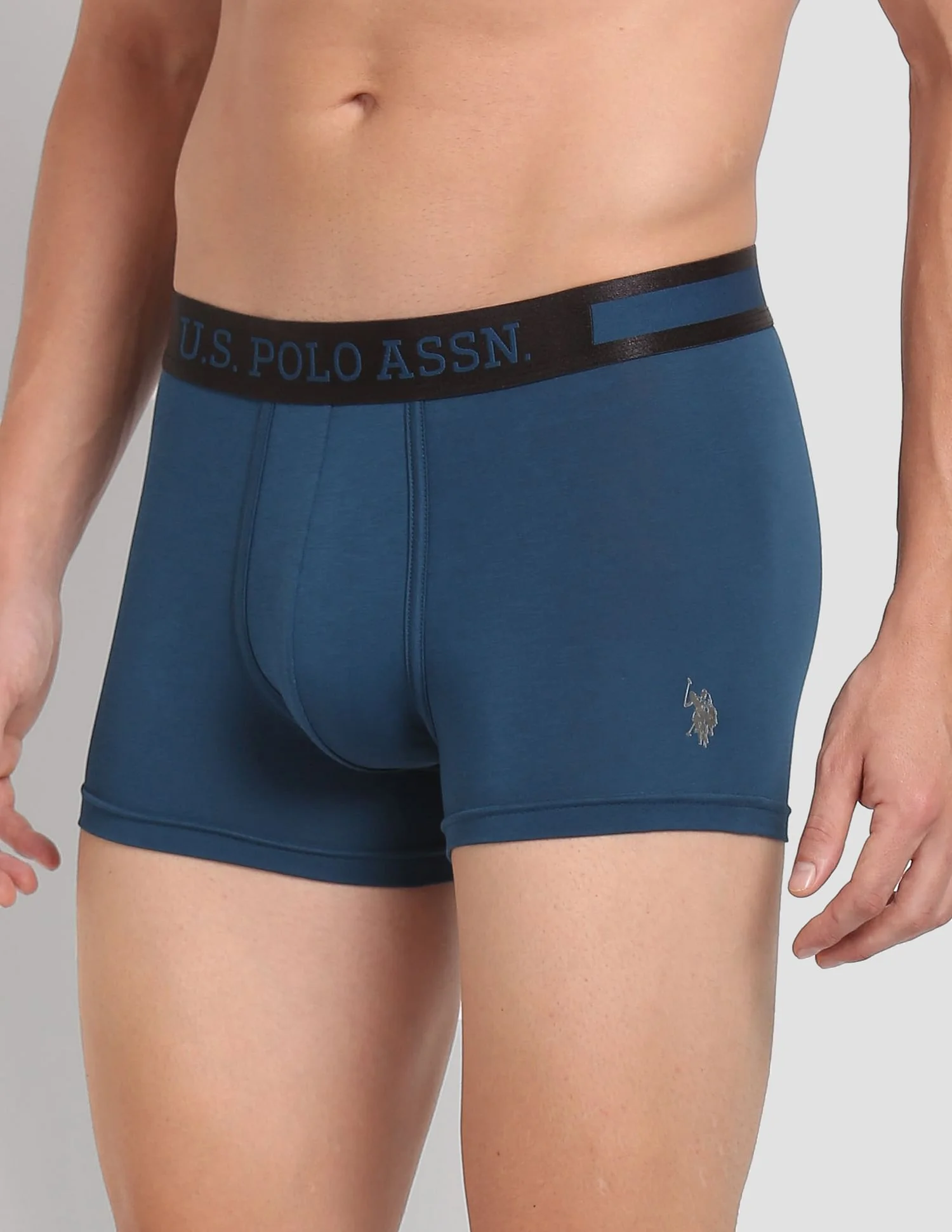 Mid Rise Solid PT001 Premium Trunks - Pack Of 1 - Image 4