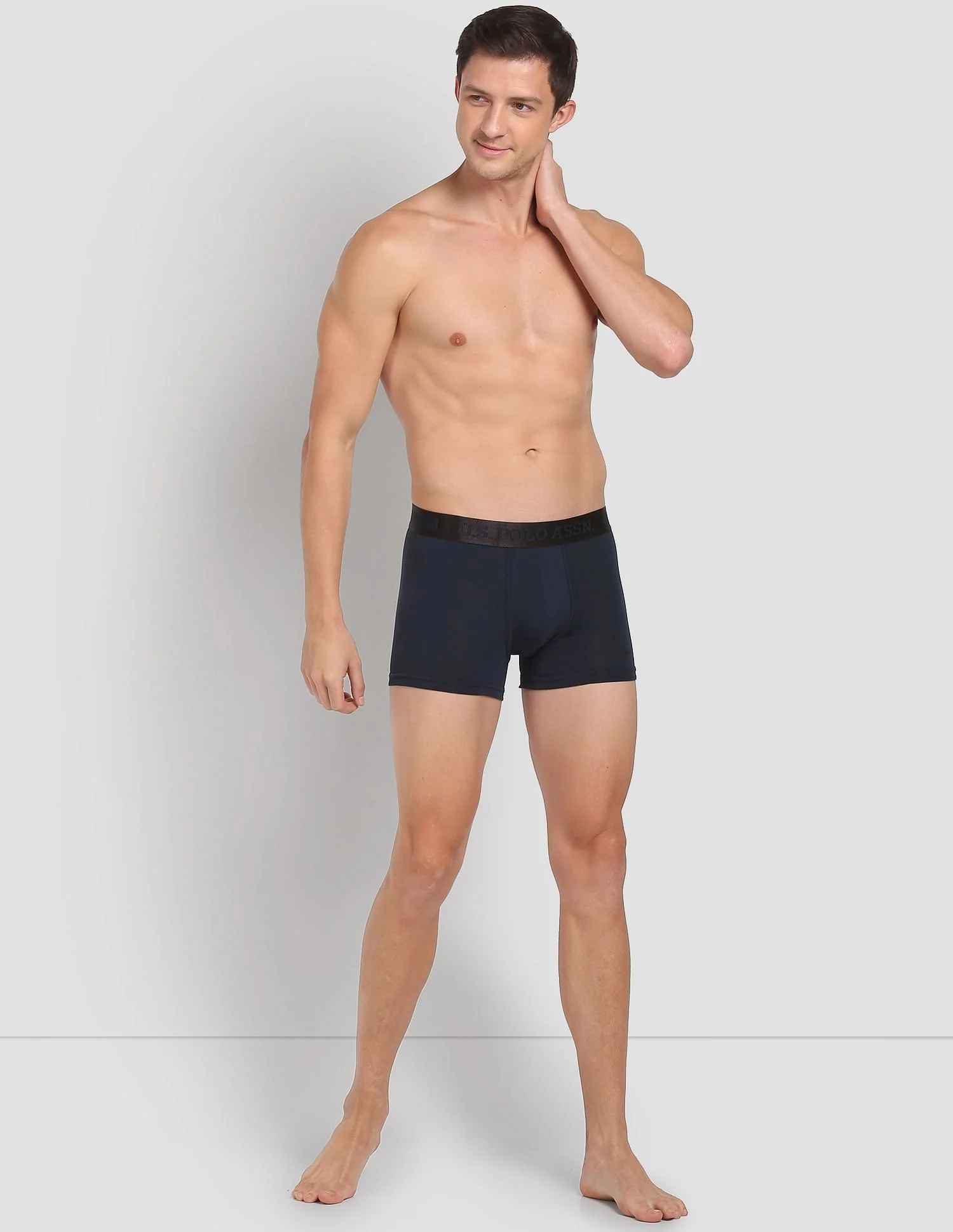 Mid Rise Solid PT001 Premium Trunks - Pack Of 1 - Image 2