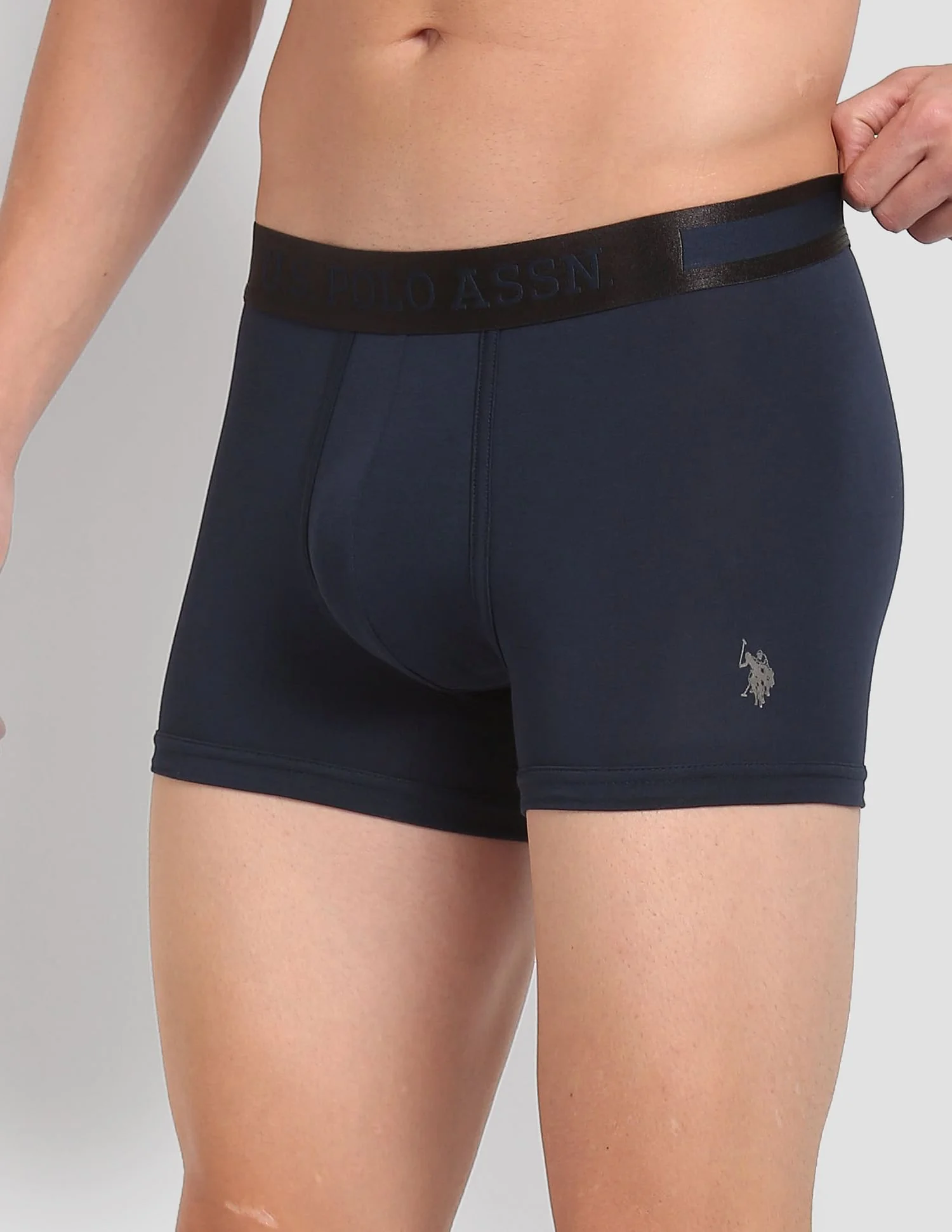 Mid Rise Solid PT001 Premium Trunks - Pack Of 1 - Image 3