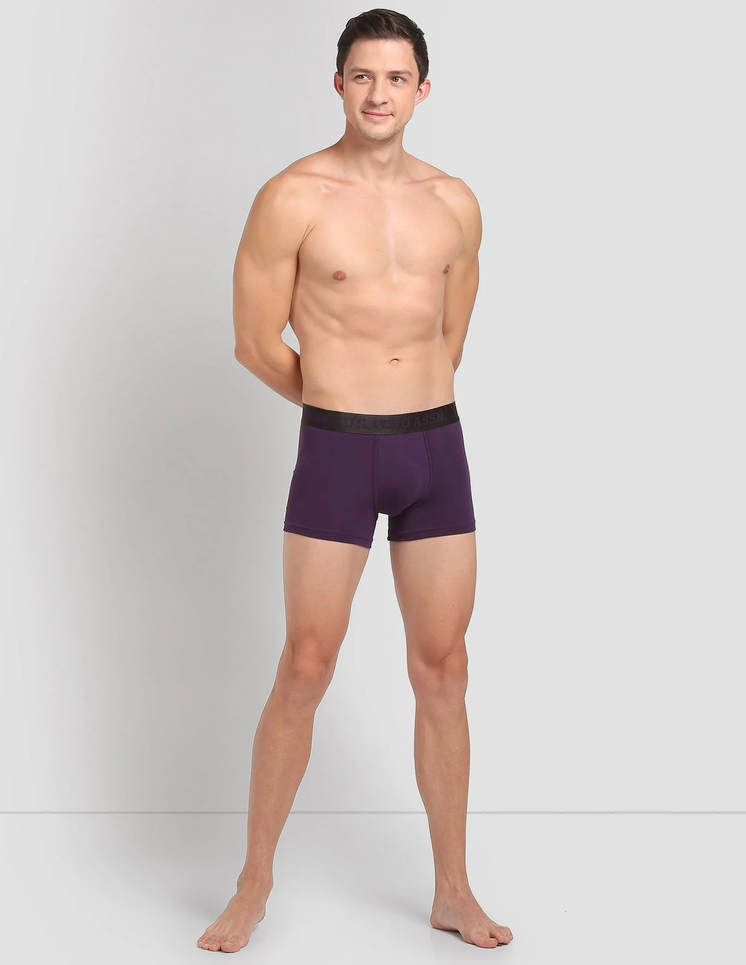Mid Rise Solid PT001 Premium Trunks - Pack Of 1 - Image 2