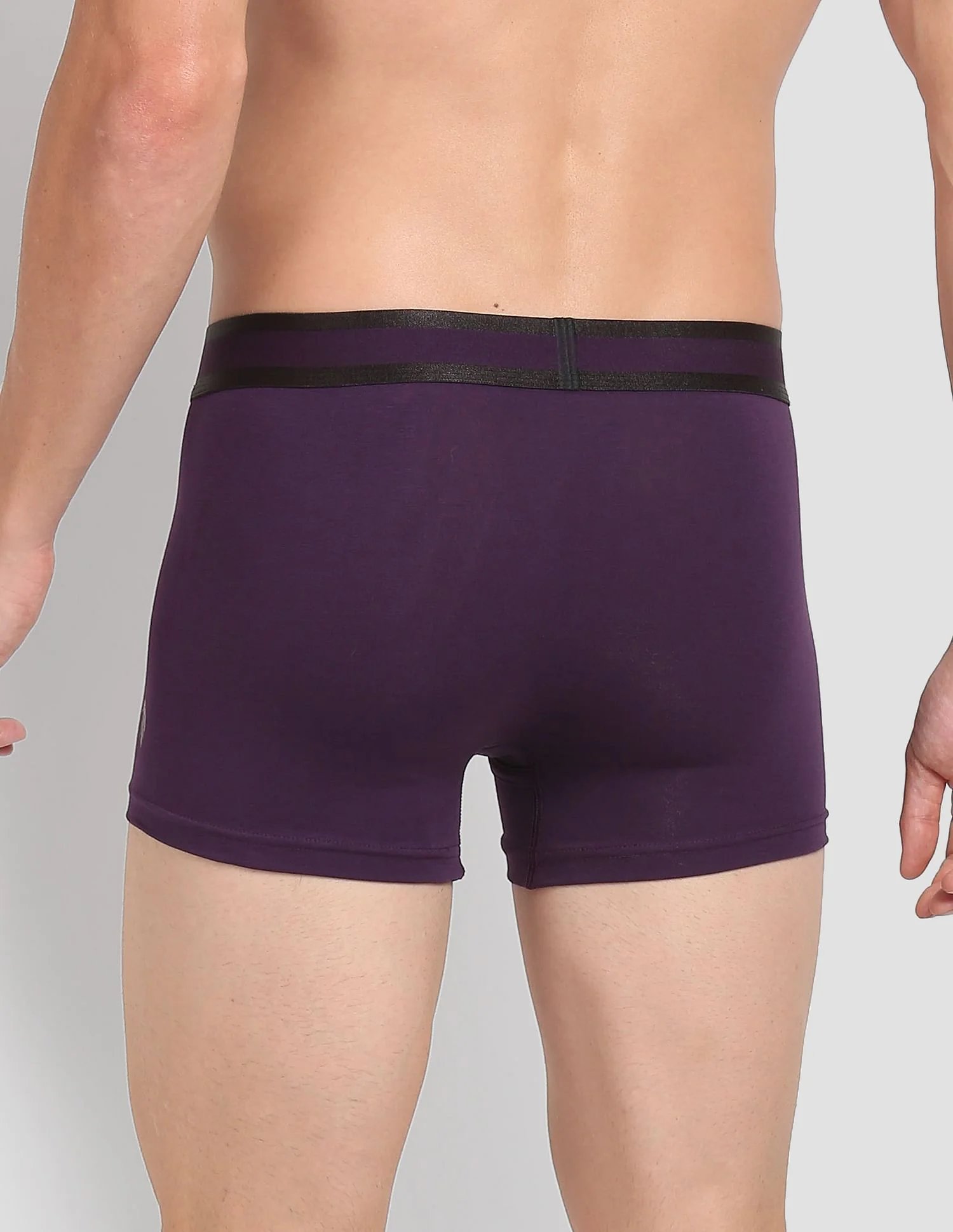 Mid Rise Solid PT001 Premium Trunks - Pack Of 1 - Image 4