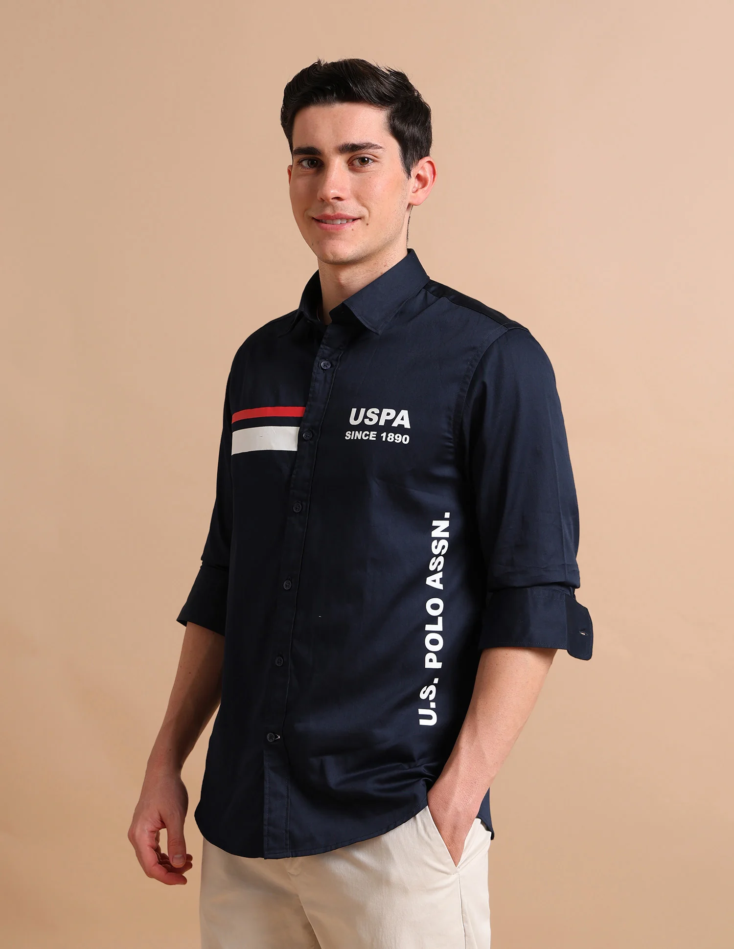 Mixed Logo Shirt - Image 4
