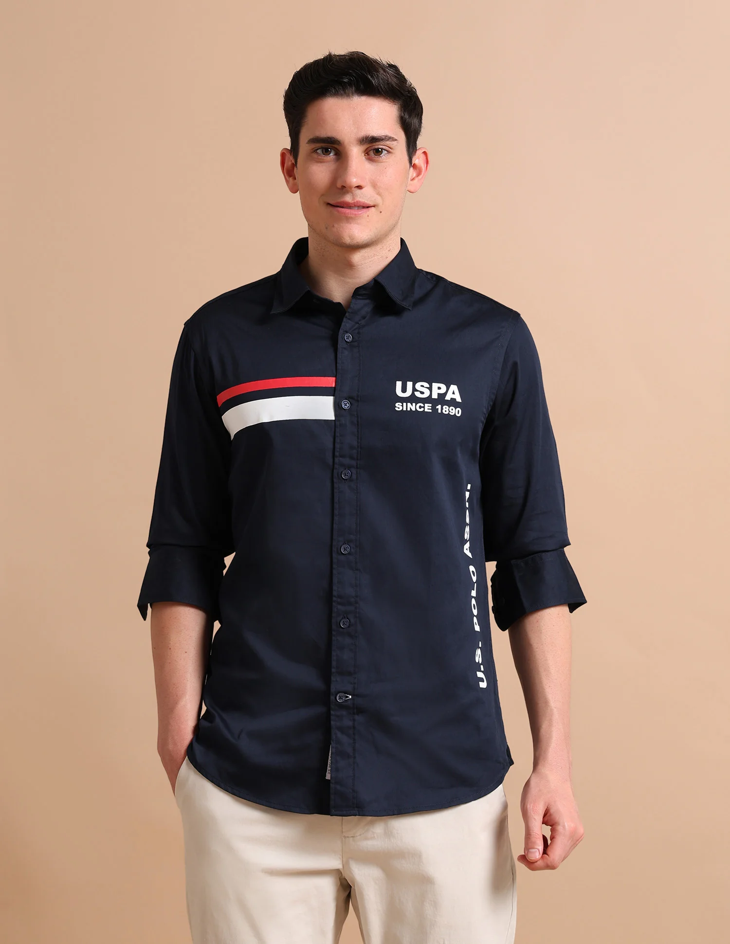 Mixed Logo Shirt - Image 6