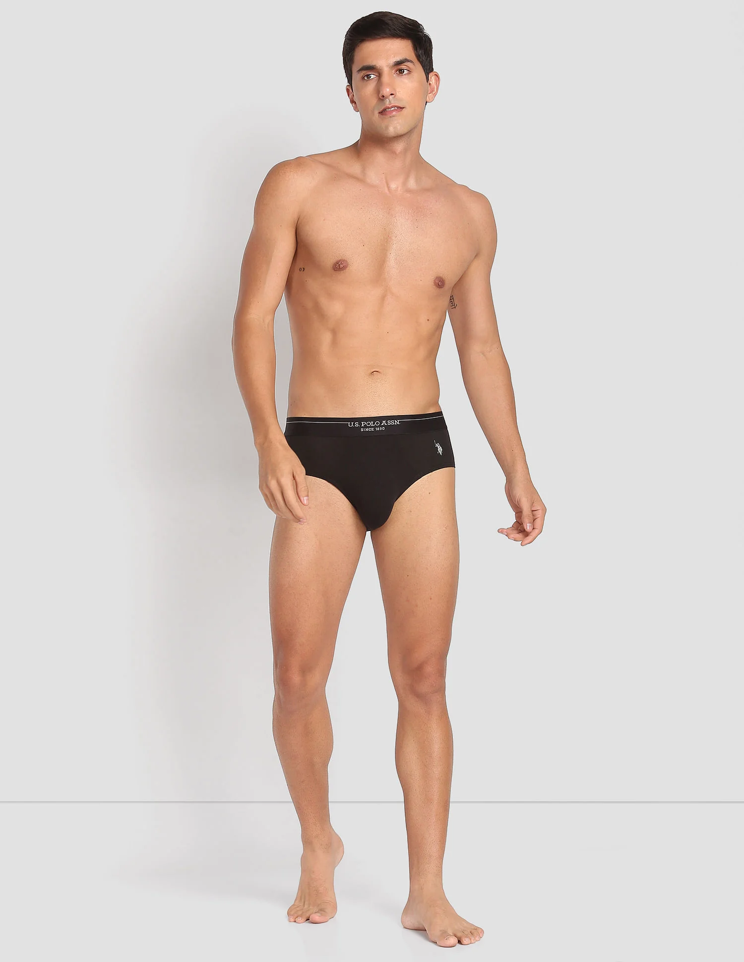 Modal Cotton Stretch Antibacterial PB003 Premium Briefs - Pack Of 1 - Image 3