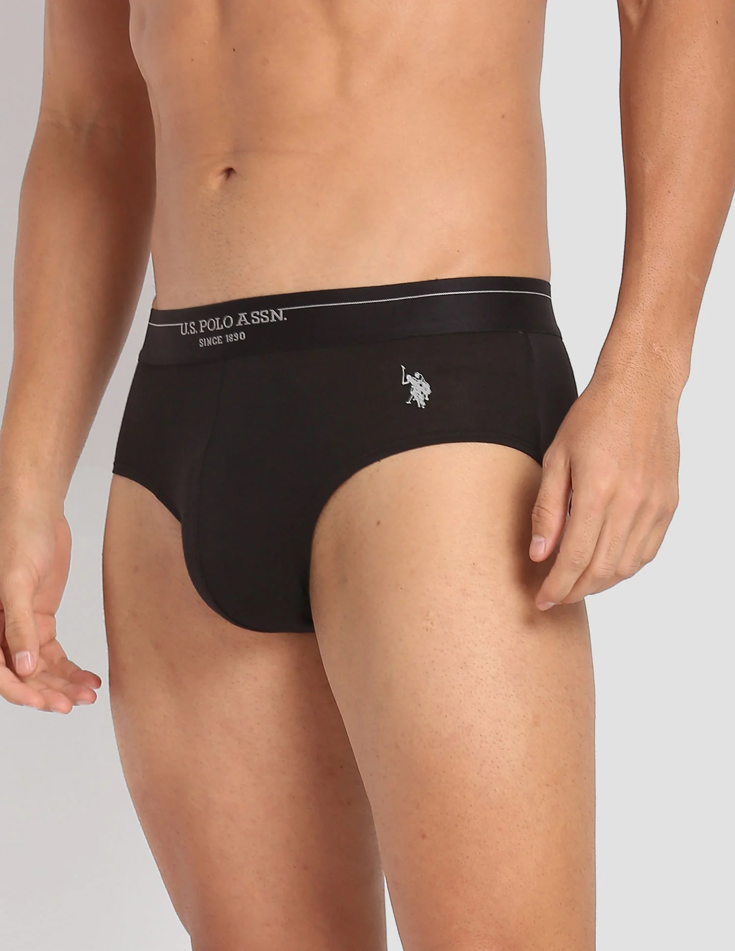 Modal Cotton Stretch Antibacterial PB003 Premium Briefs - Pack Of 1 - Image 4
