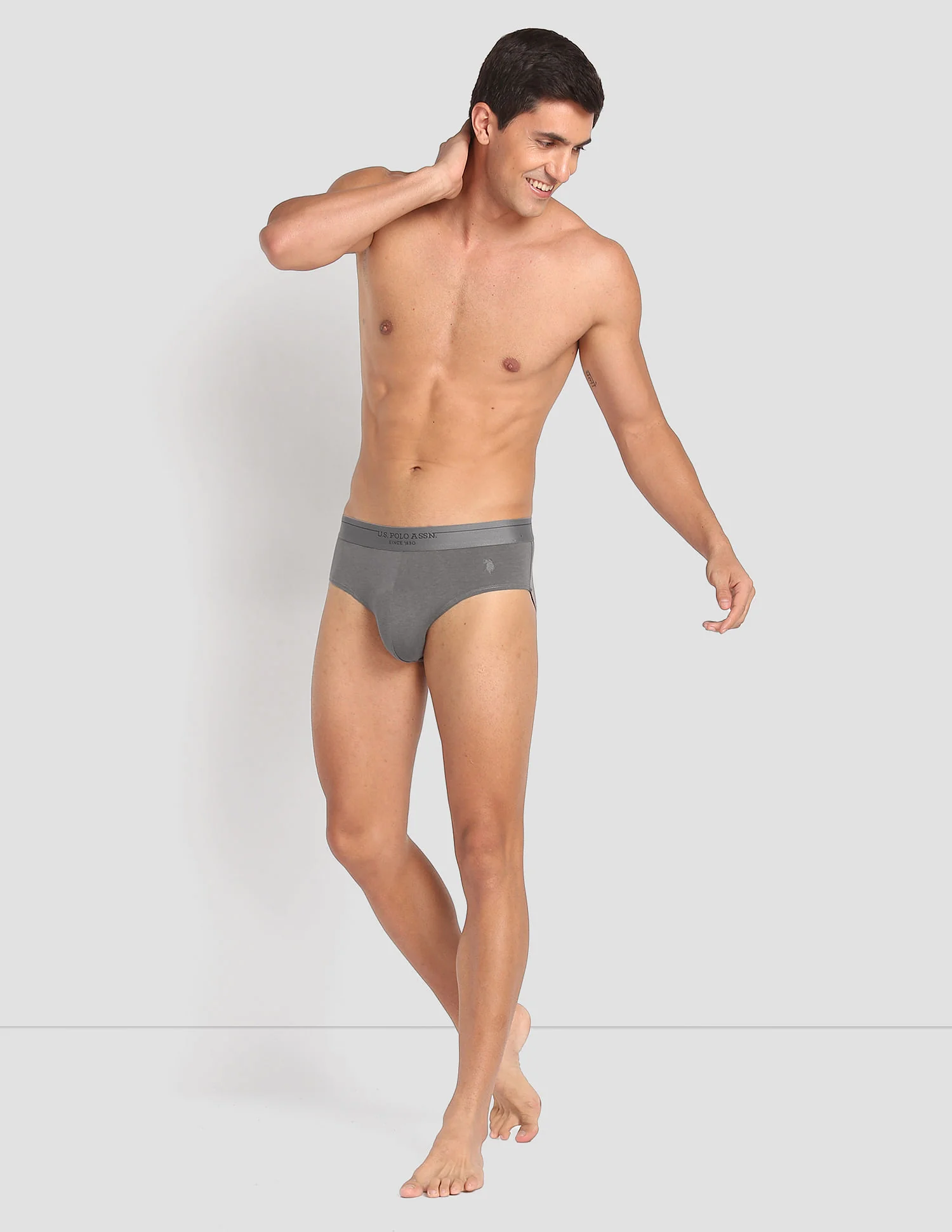 Modal Cotton Stretch Antibacterial PB003 Premium Briefs - Pack Of 1 - Image 3