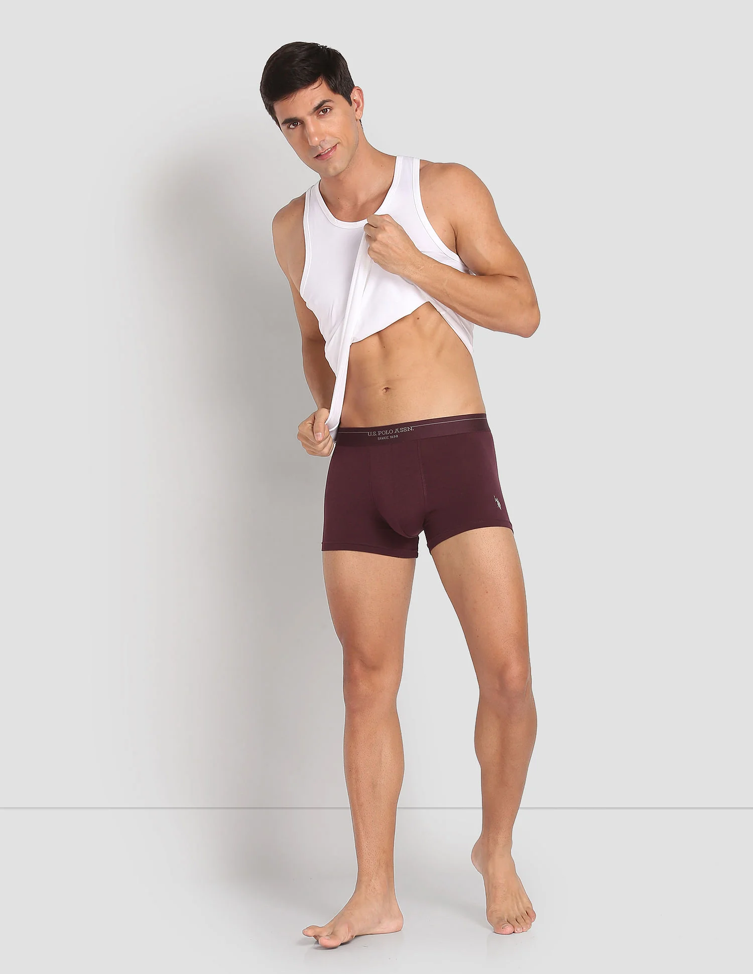 Modal Cotton Stretch Antibacterial PT003 Premium Trunks - Pack Of 1 - Image 3