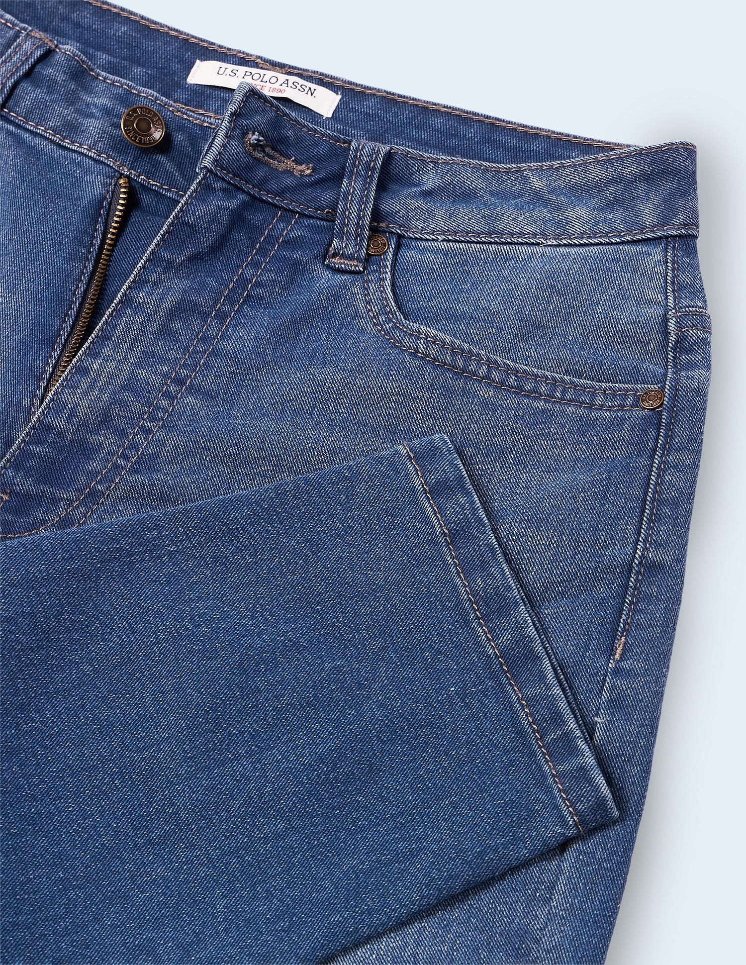 Mom Fit Blue Jeans - Image 2