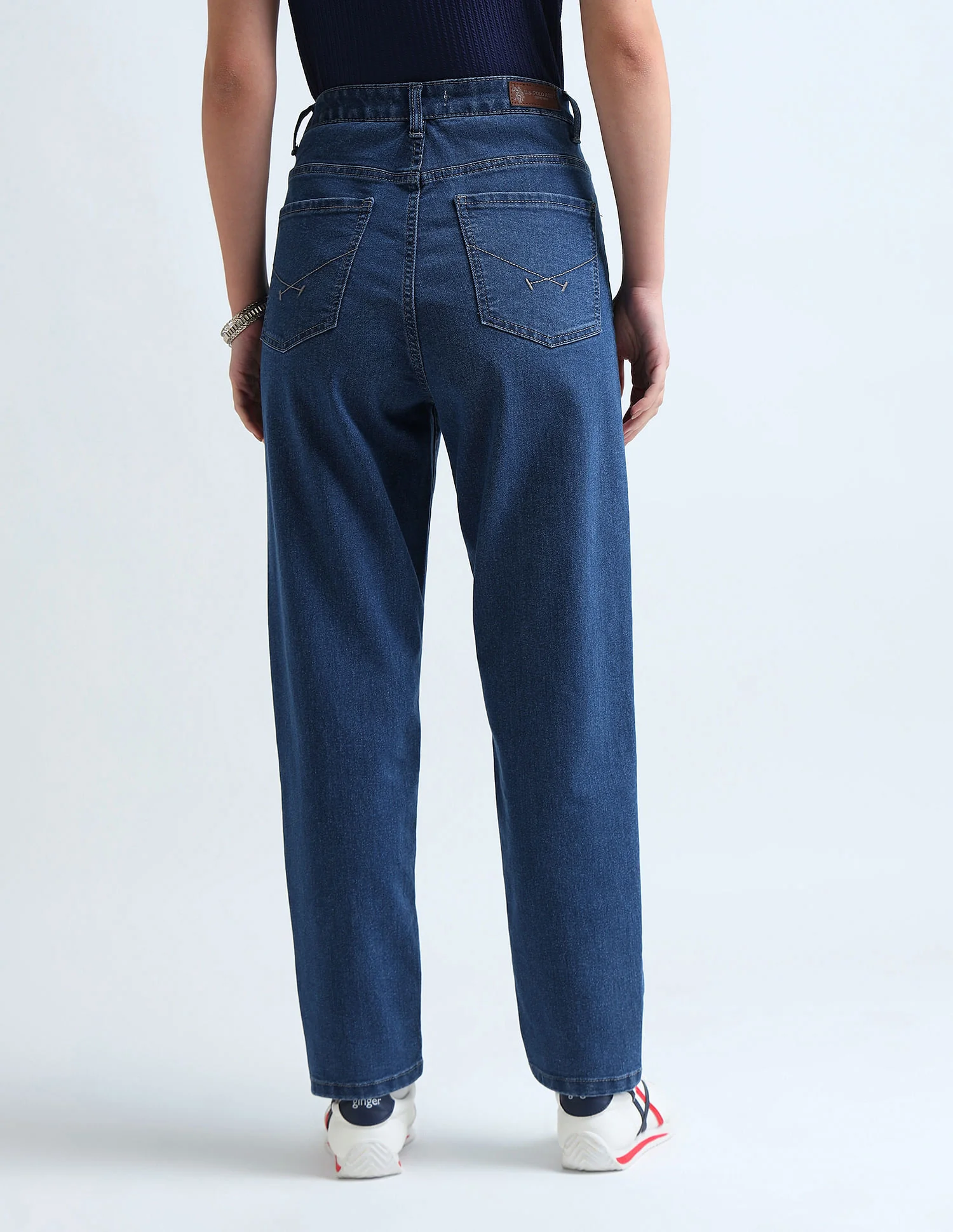 Mom Fit Blue Jeans - Image 5