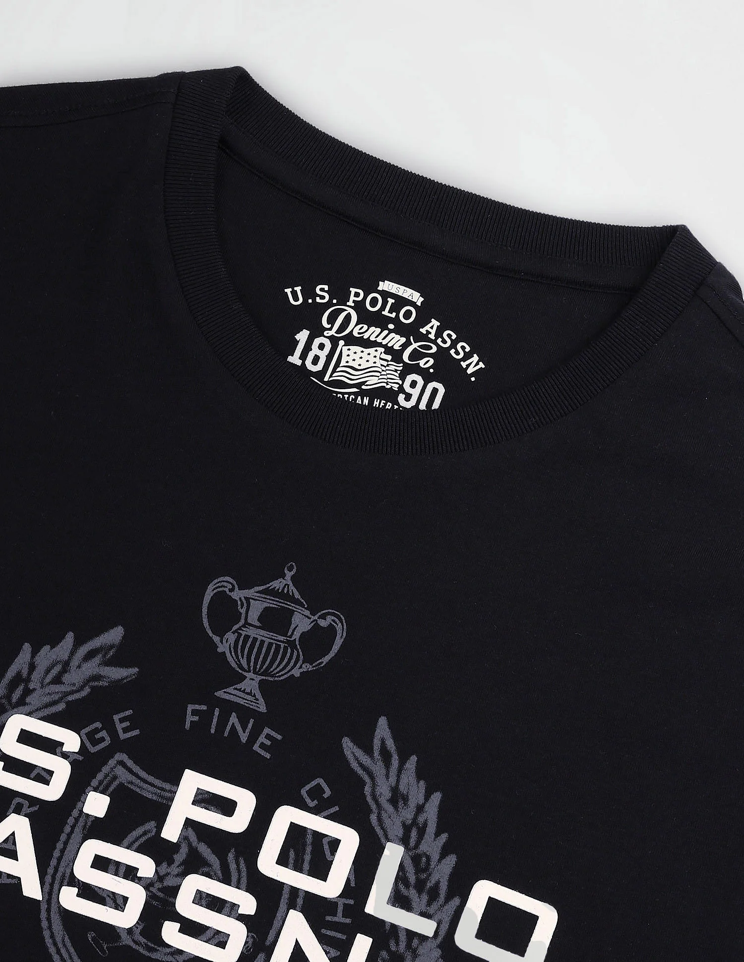 Muscle Fit Brand Print T-Shirt - Image 2