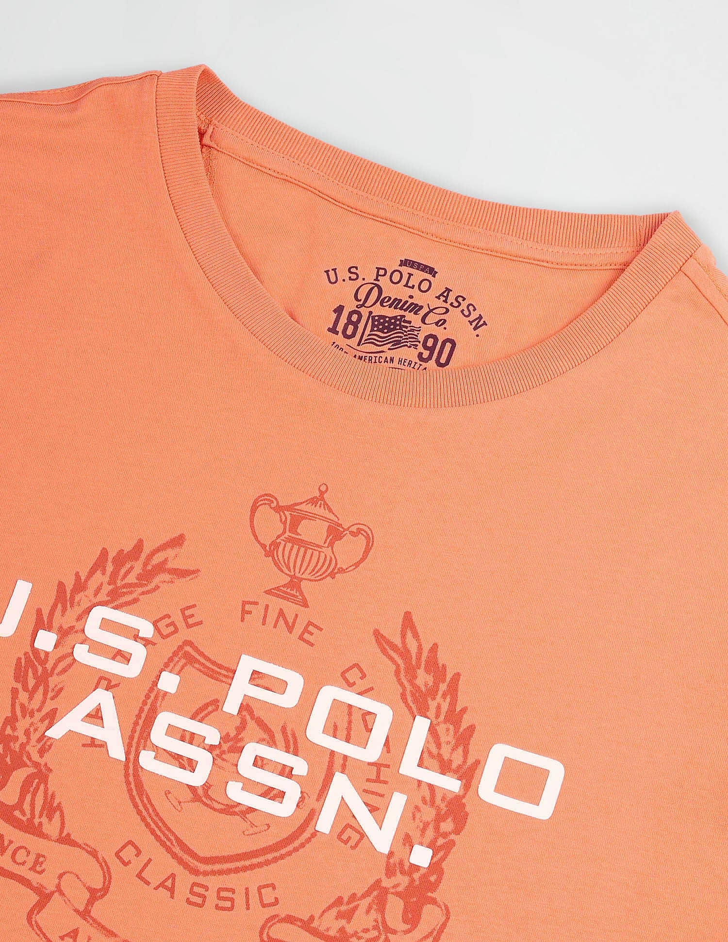 Muscle Fit Brand Print T-Shirt - Image 2