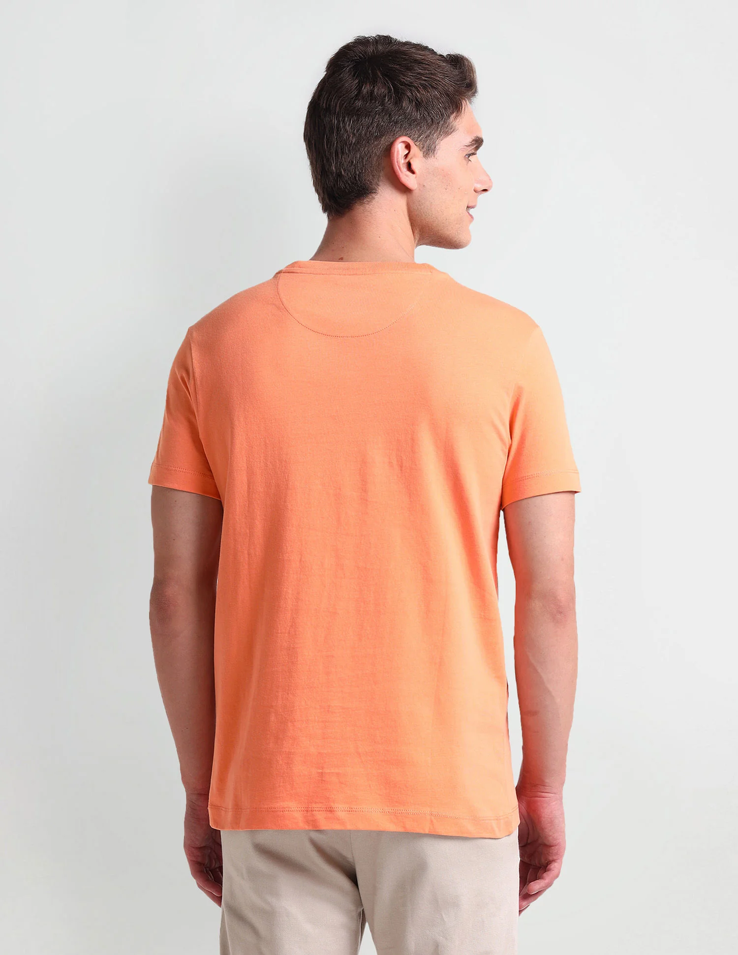 Muscle Fit Brand Print T-Shirt - Image 5