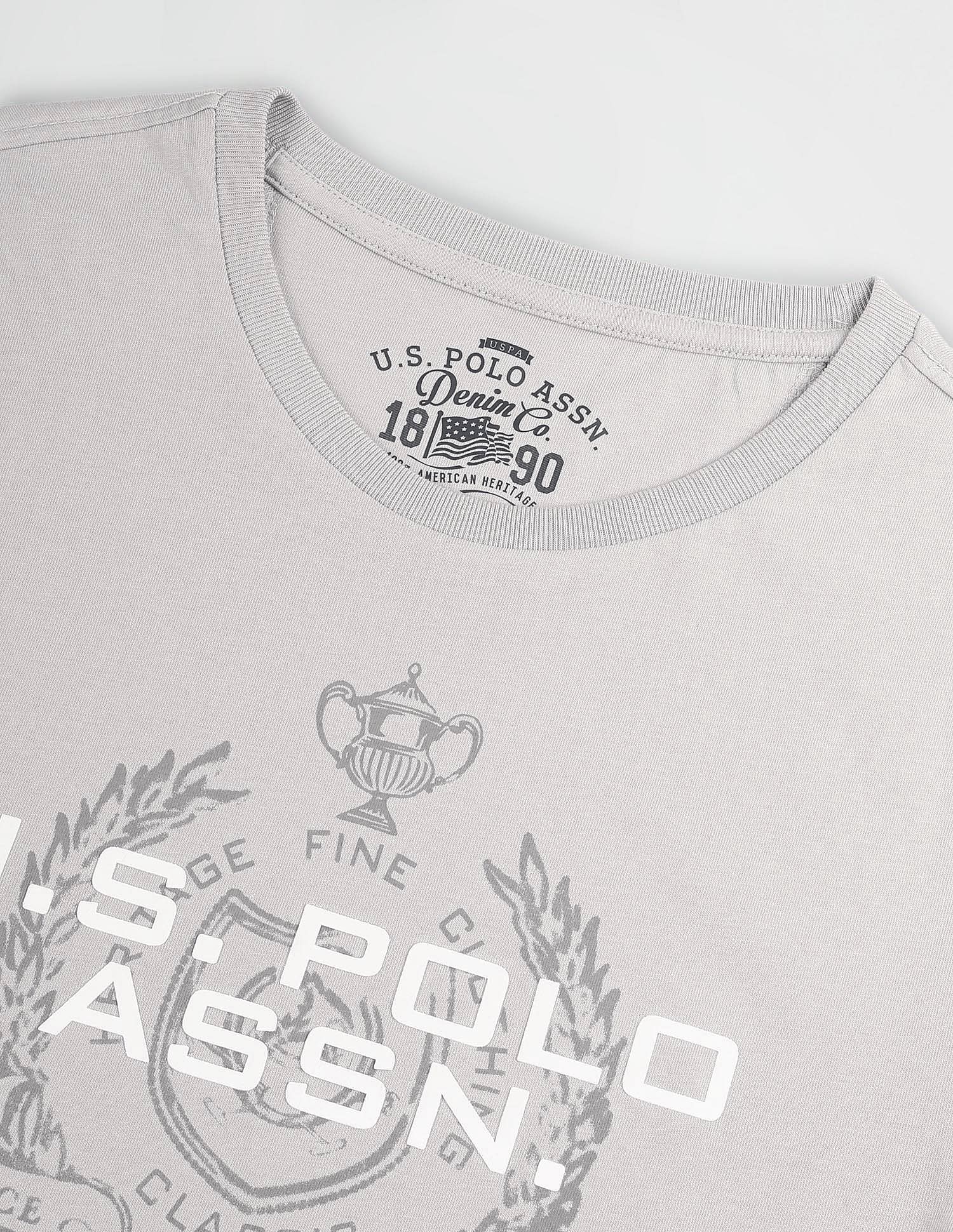 Muscle Fit Brand Print T-Shirt - Image 2