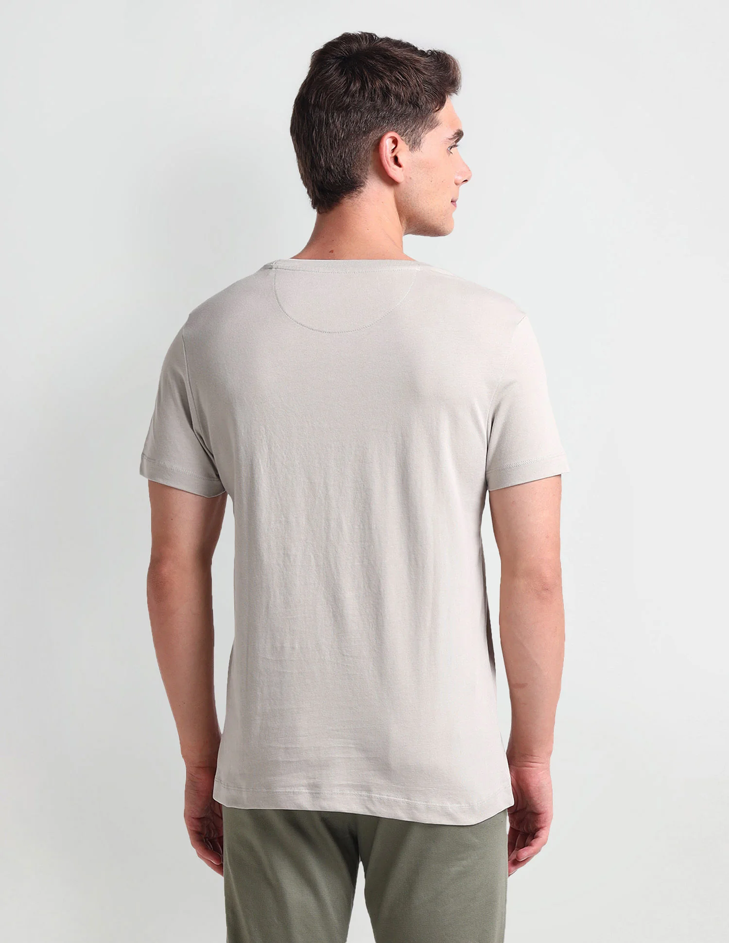 Muscle Fit Brand Print T-Shirt - Image 5