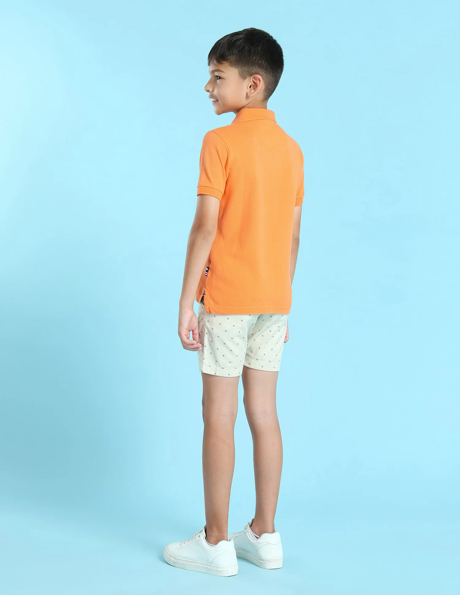 Numeric Applique Pique Polo Shirt - Image 4