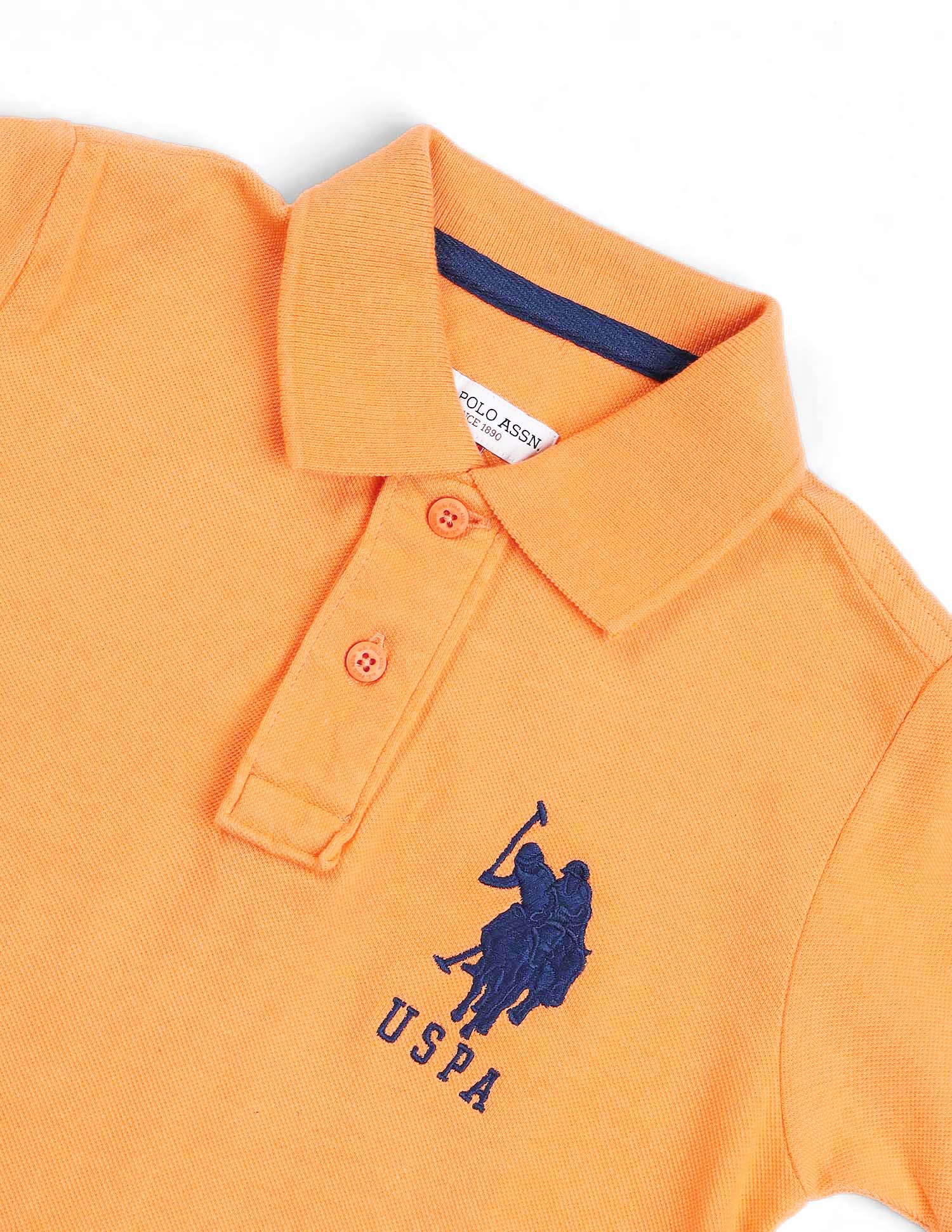 Numeric Applique Pique Polo Shirt - Image 8