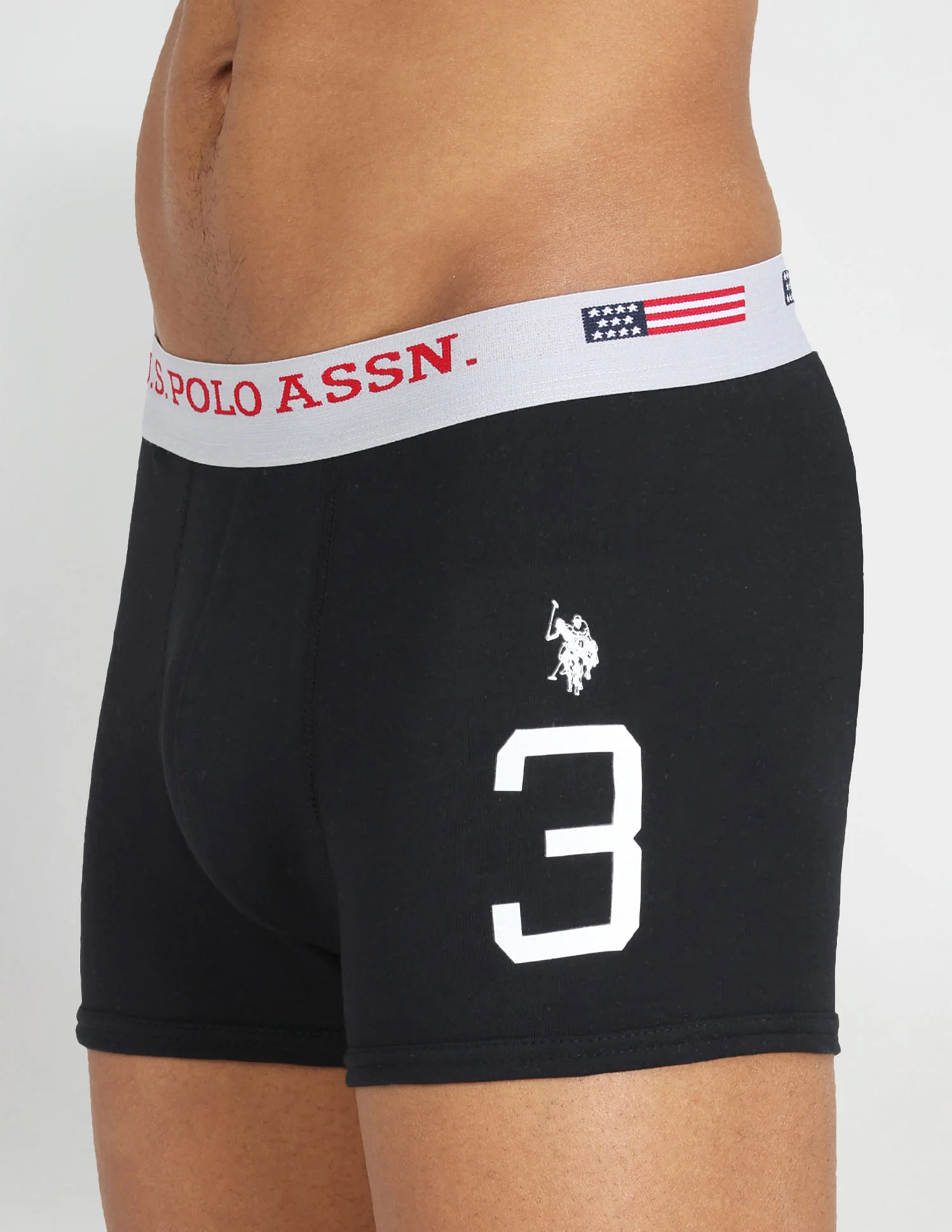 Numeric Print Cotton Spandex I015 Trunks - Pack Of 1 - Image 2