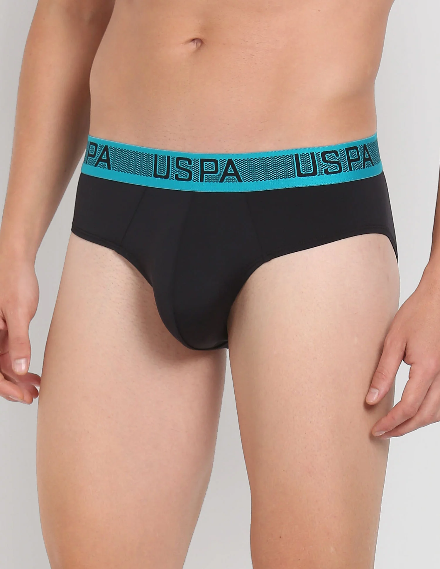 Nylon Spandex Solid I708 Active Briefs - Pack Of 1 - Image 4