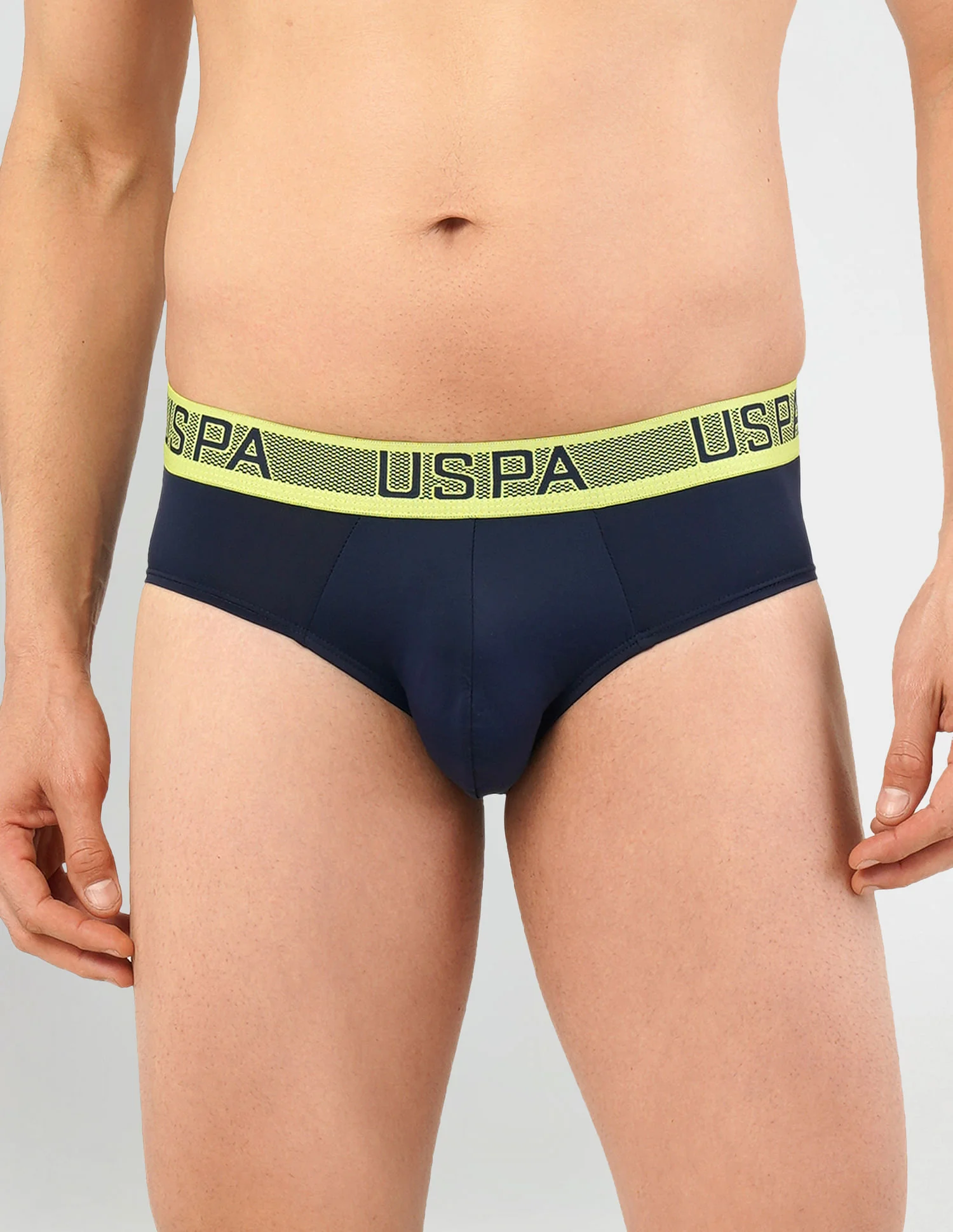 Nylon Spandex Solid I708 Active Briefs - Pack Of 1 - Image 3