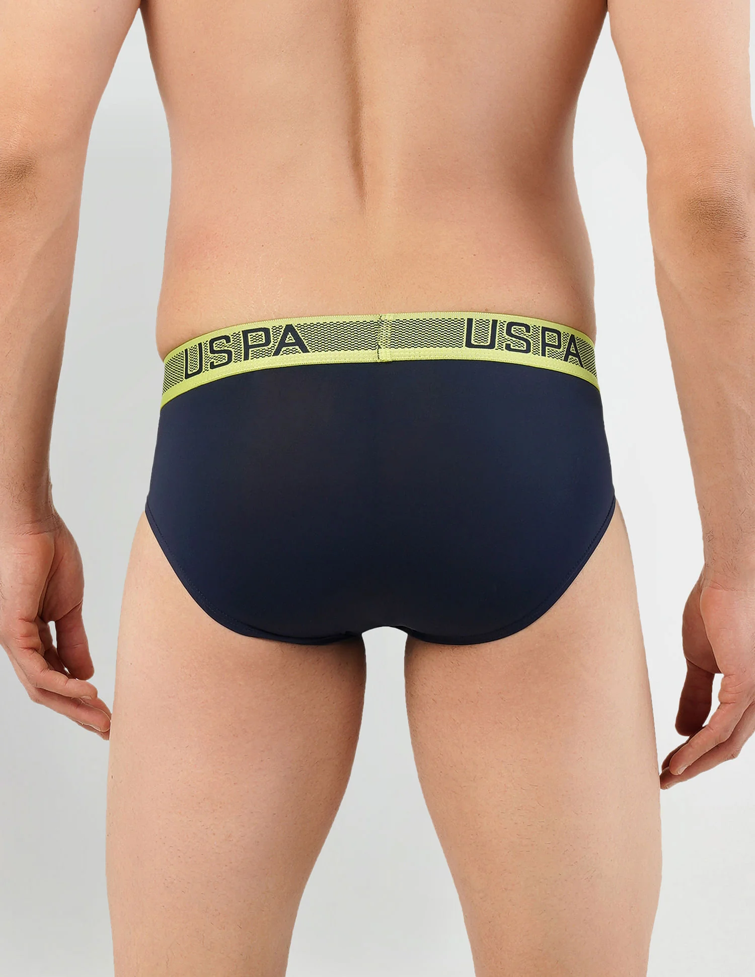 Nylon Spandex Solid I708 Active Briefs - Pack Of 1 - Image 5