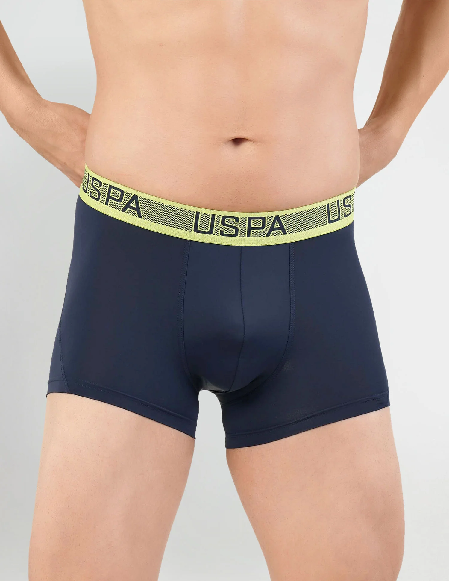 Nylon Spandex Solid I709 Trunks - Pack Of 1 - Image 3