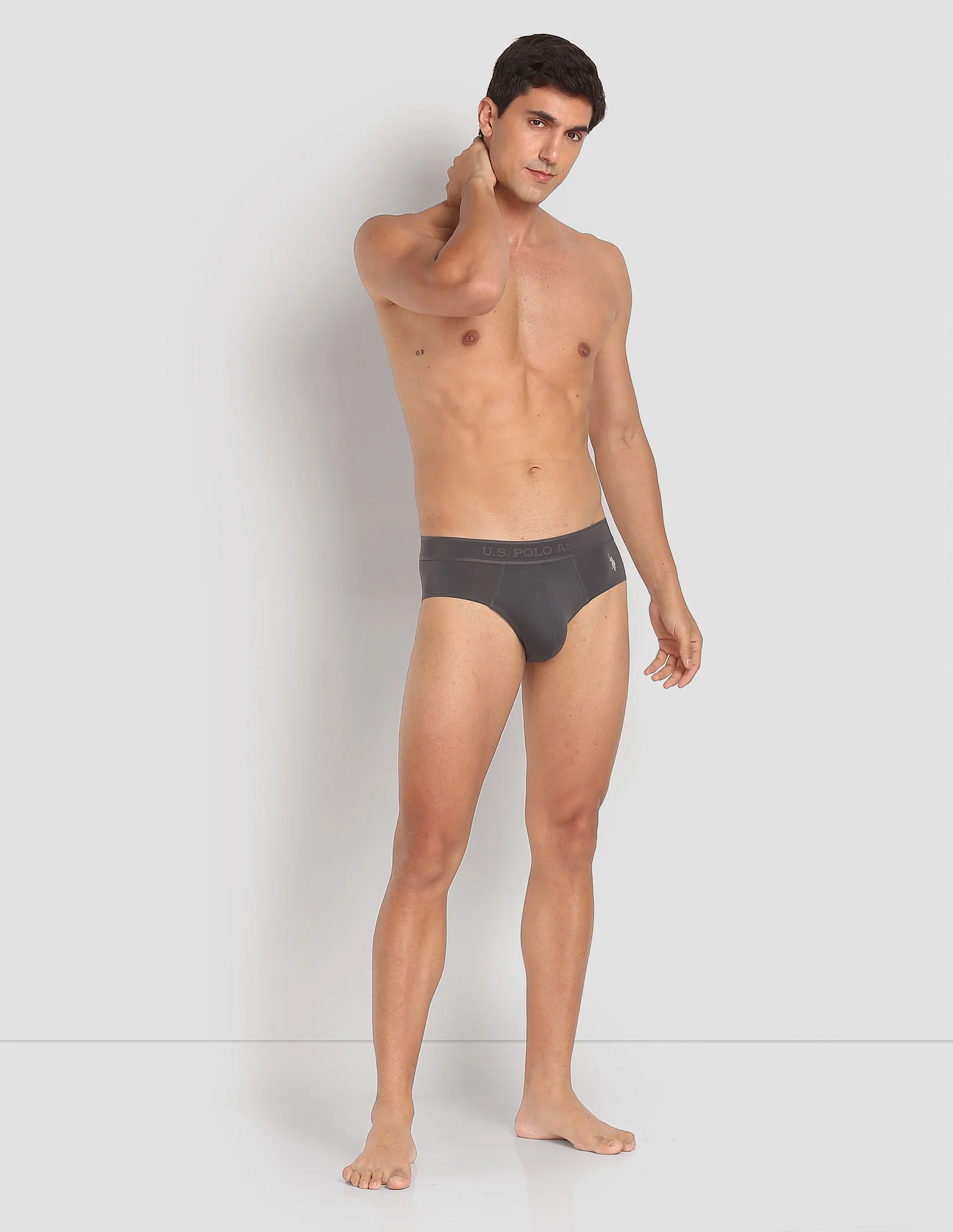 Nylon Stretch Moisture Wicking AB001 Active Briefs - Pack Of 1 - Image 3