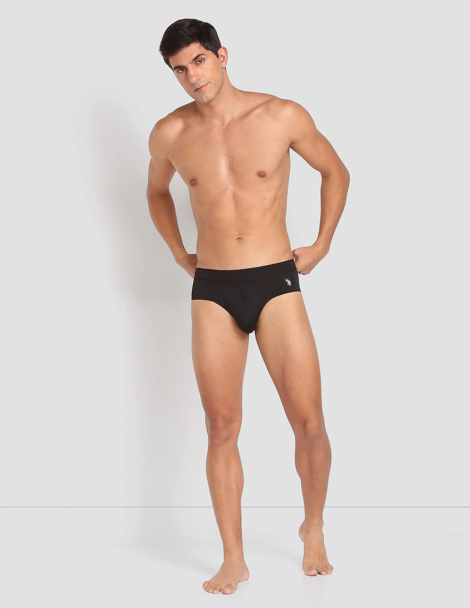 Nylon Stretch Moisture Wicking AB001 Active Briefs - Pack Of 1 - Image 3